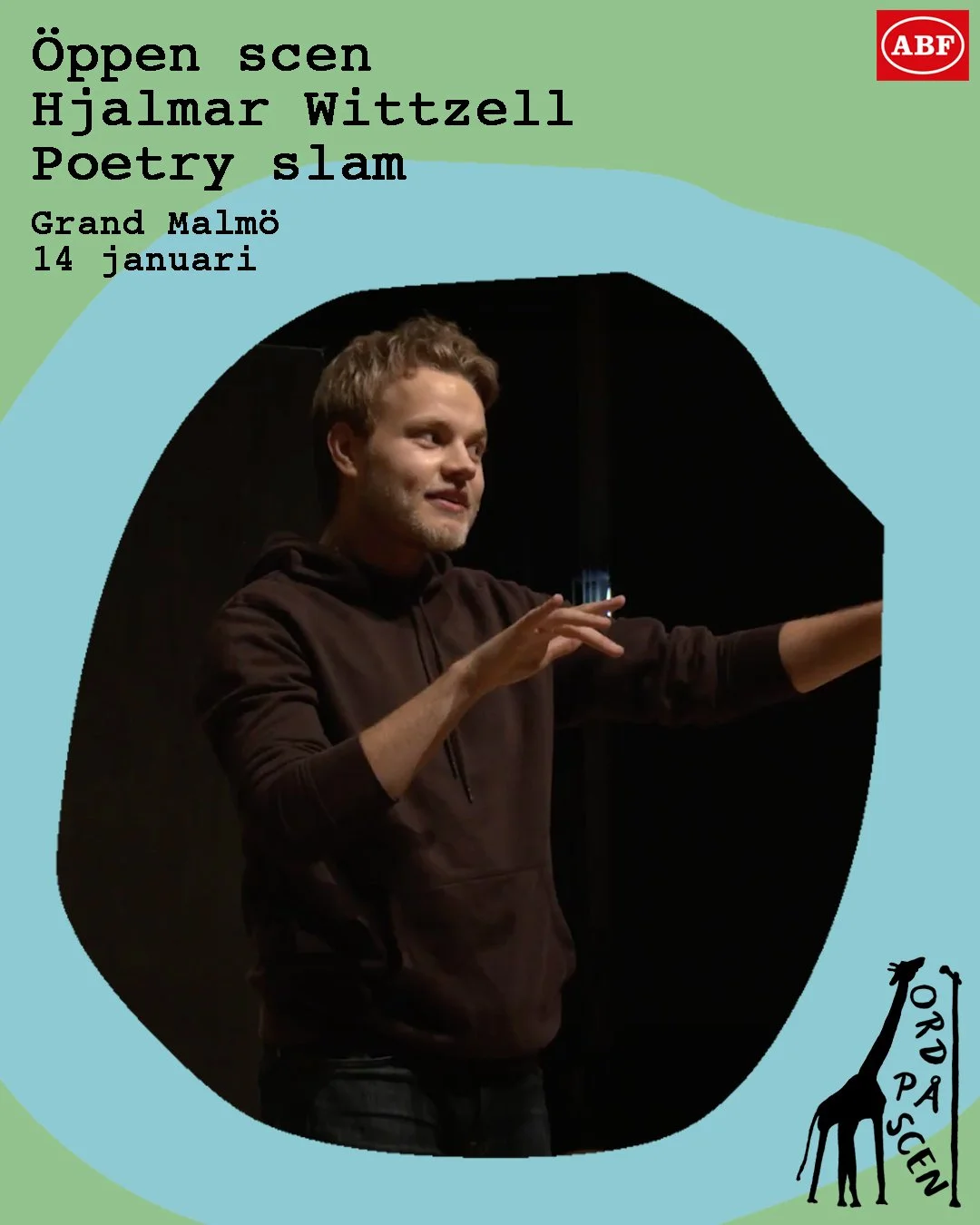 Poetry Slam ★ Öppen Scen ★ Hjalmar Wittzell ★