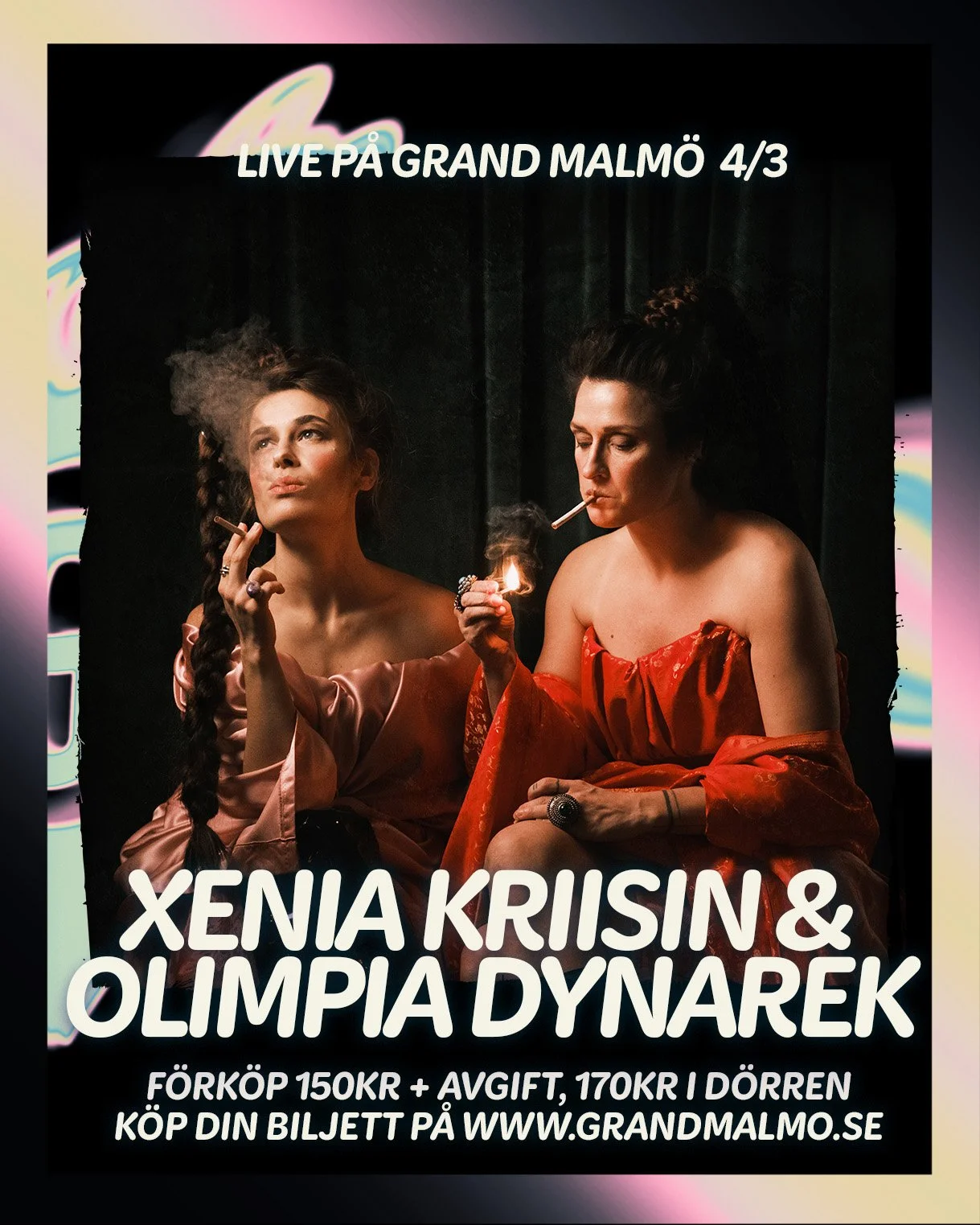 Live: Xenia Kriisin &amp; Olympia Dynarek presenterar Högmässa för de heliga och oheliga 