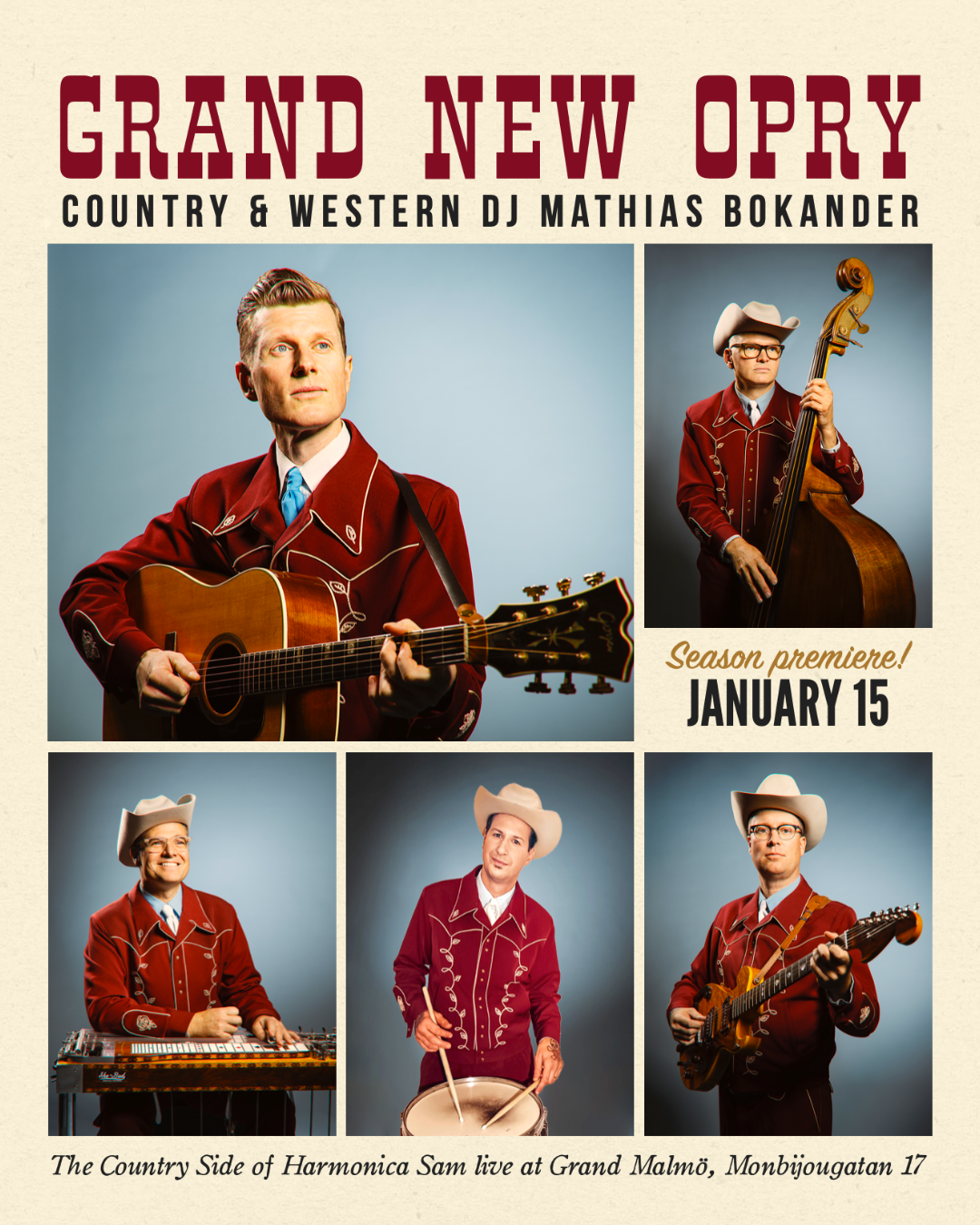 Countrymusik i stadsmiljö på Grand New Opry: säsongspremiär