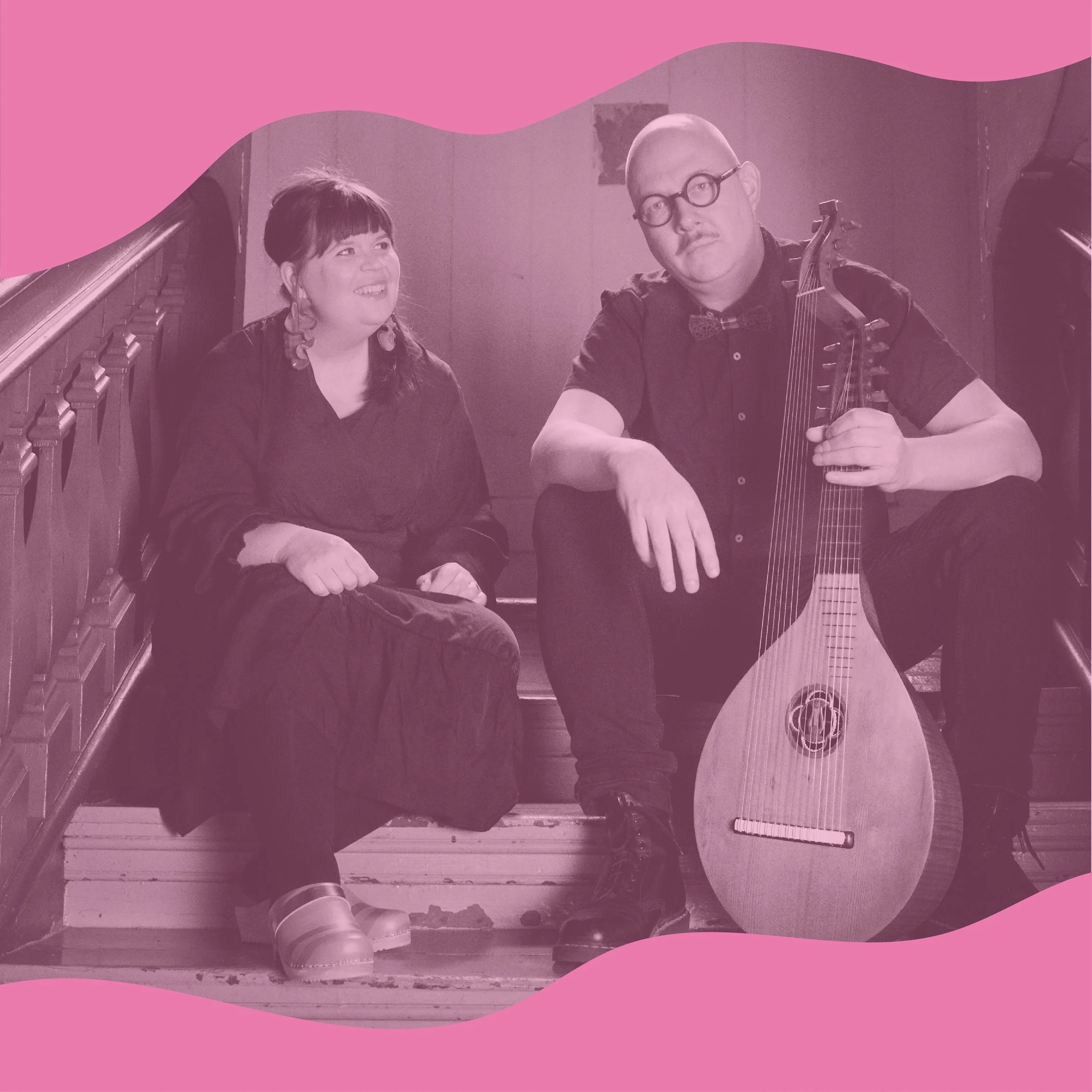 Klubb Krinolin i loungen: Amanda Flodin &amp; Anders Ericson - Den svenska lutan