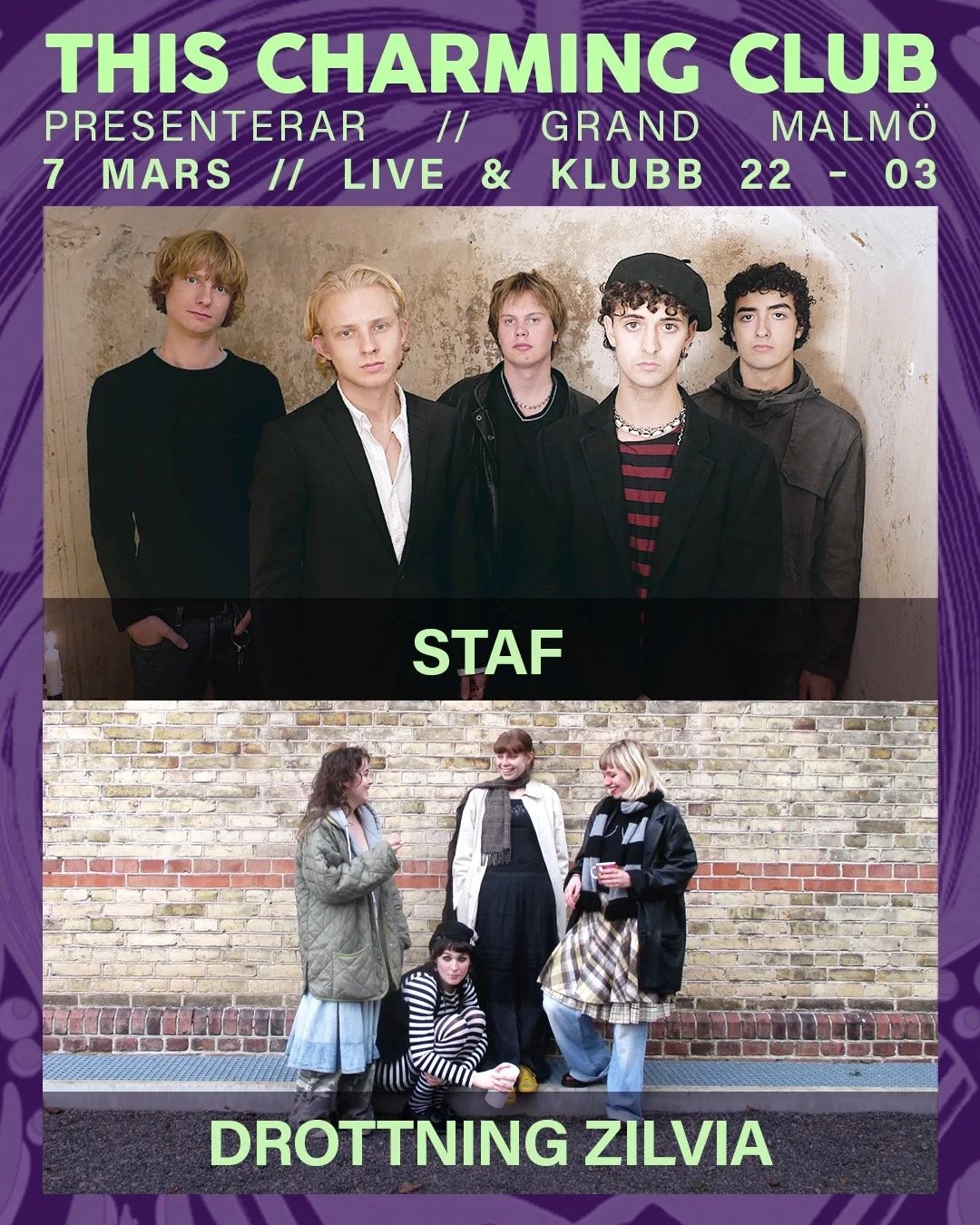 Live: This Charming Club presenterar Staf + Drottning Silvia