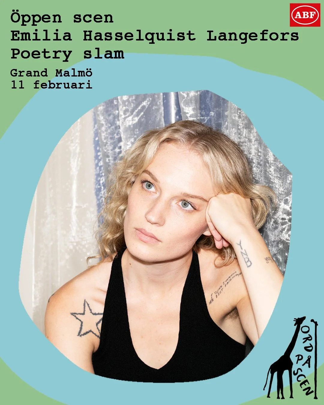 Poetry Slam ★ Öppen Scen ★ Emilia Hasselquist Langefors ★