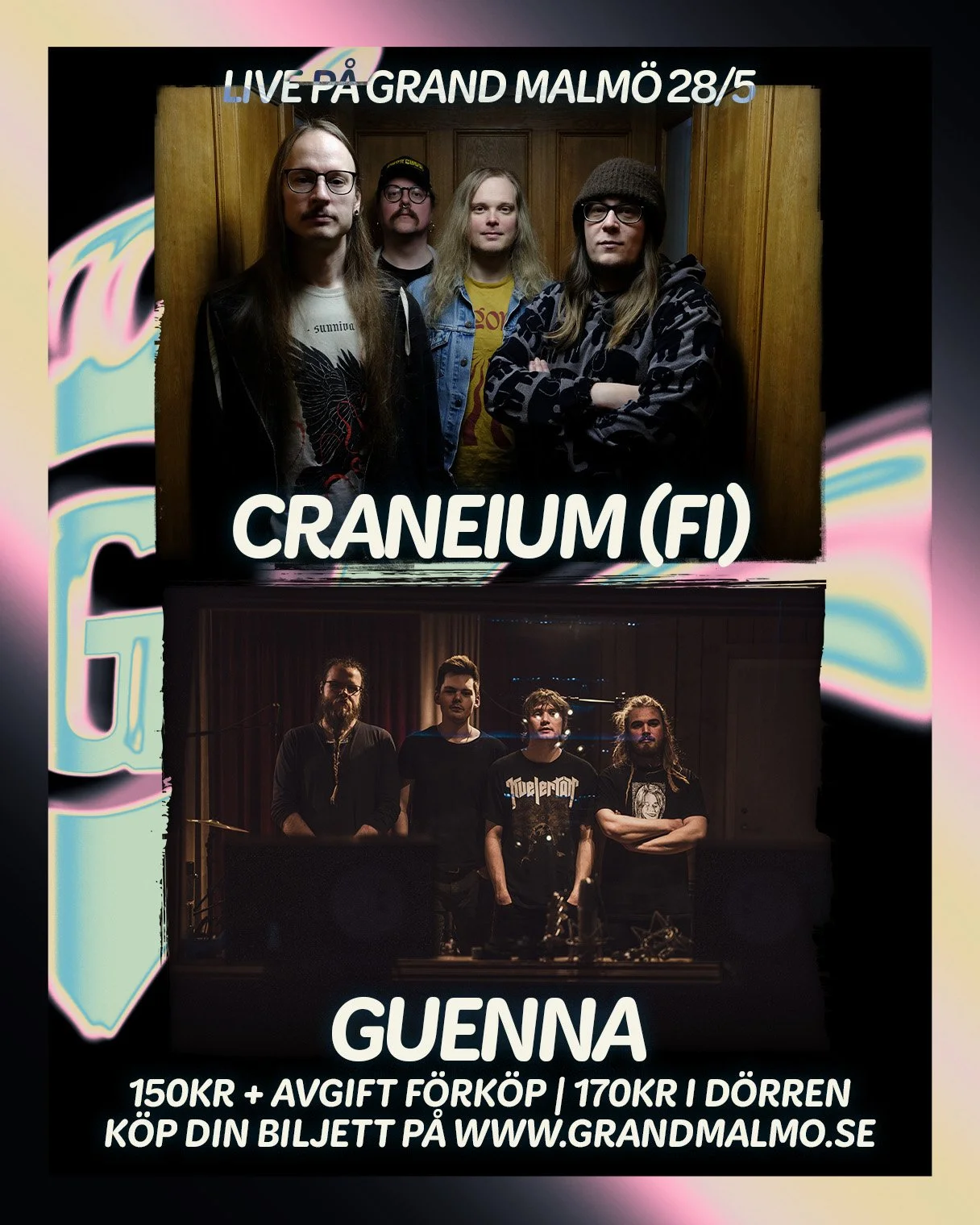 Live: Craneium (FI) + Guenna