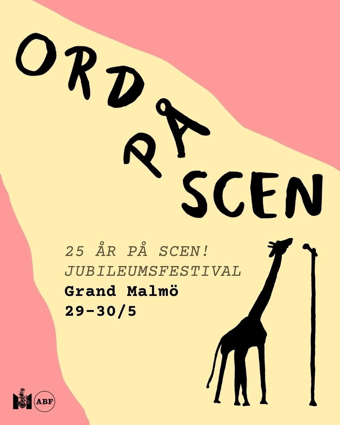 25 år på scen – jublieumsfestival för scenpoesi i Malmö!