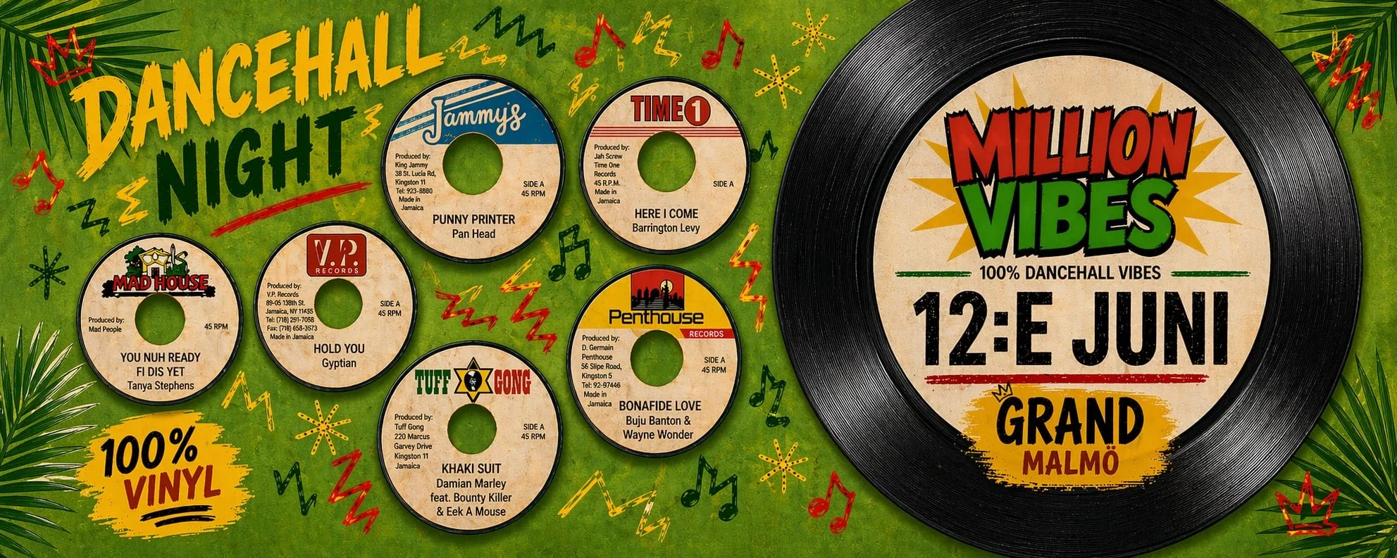DJ’s: Million Vibes - Back To 2000 – Dancehall Edition! 