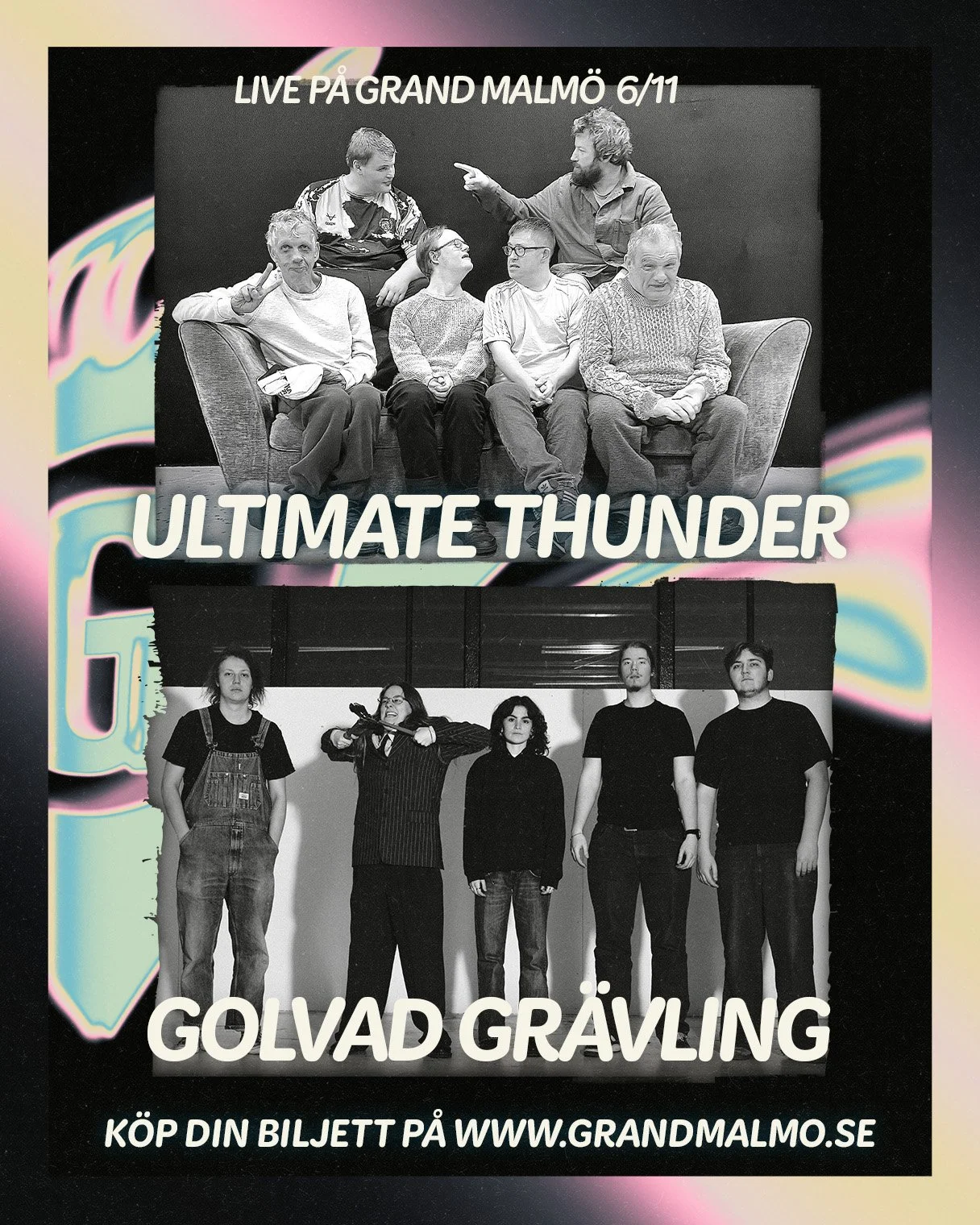 AVANT Scenkonst presenterar Ultimate Thunder (UK) + Golvad Grävling