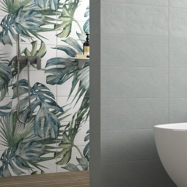 Tiles or Wall Panels?
Let us know in the comments below, if you prefer the jungle design wall tiles by +39 or the wall panels by @showerwalluk
.
.
.
#feelingtropical #walltiles #moderndesign #interiors #instainteriors #luxury #lifestyle #luxurylifest