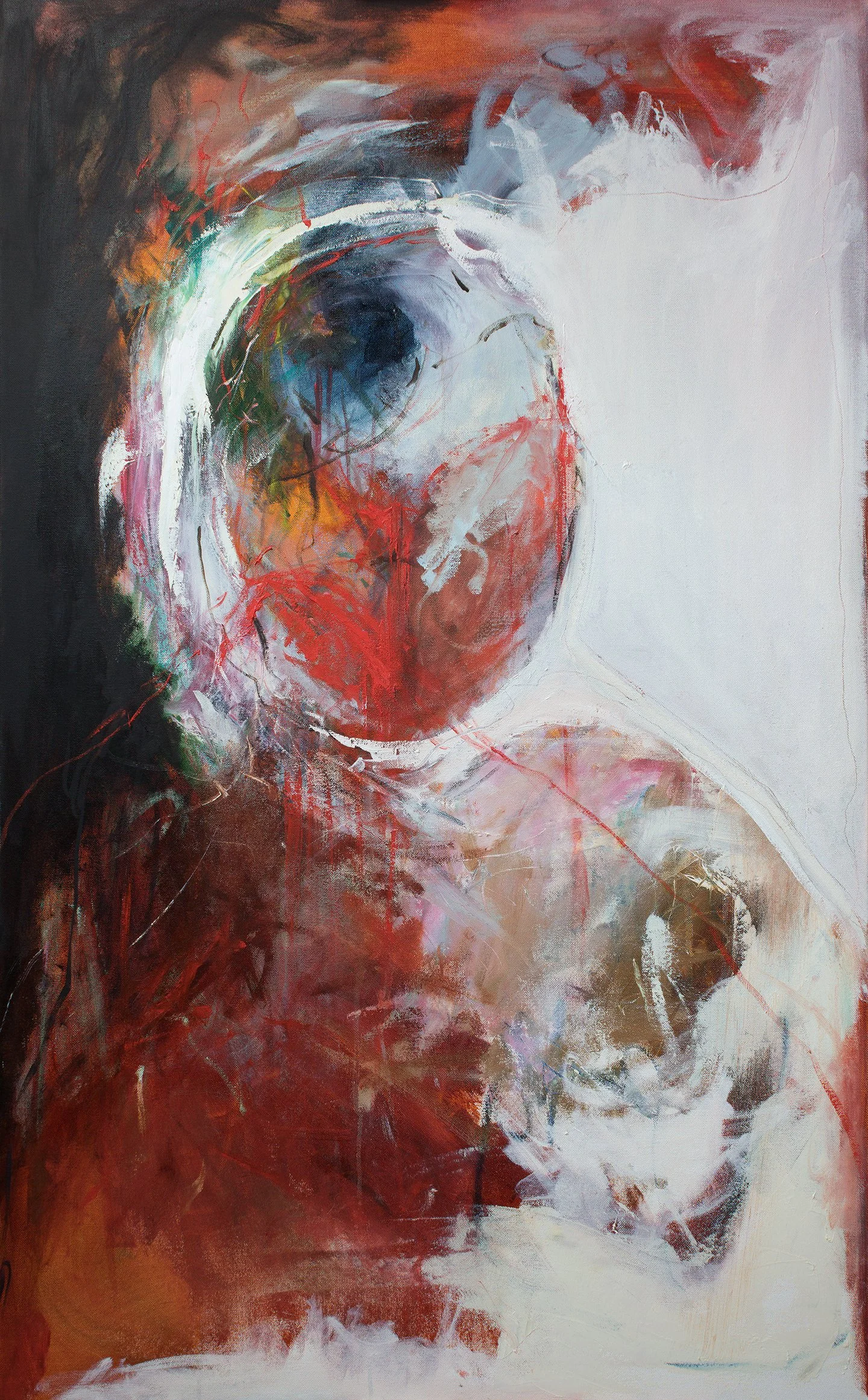 'i'm trying' Oil on Canvas 70 x 113 cm 2026