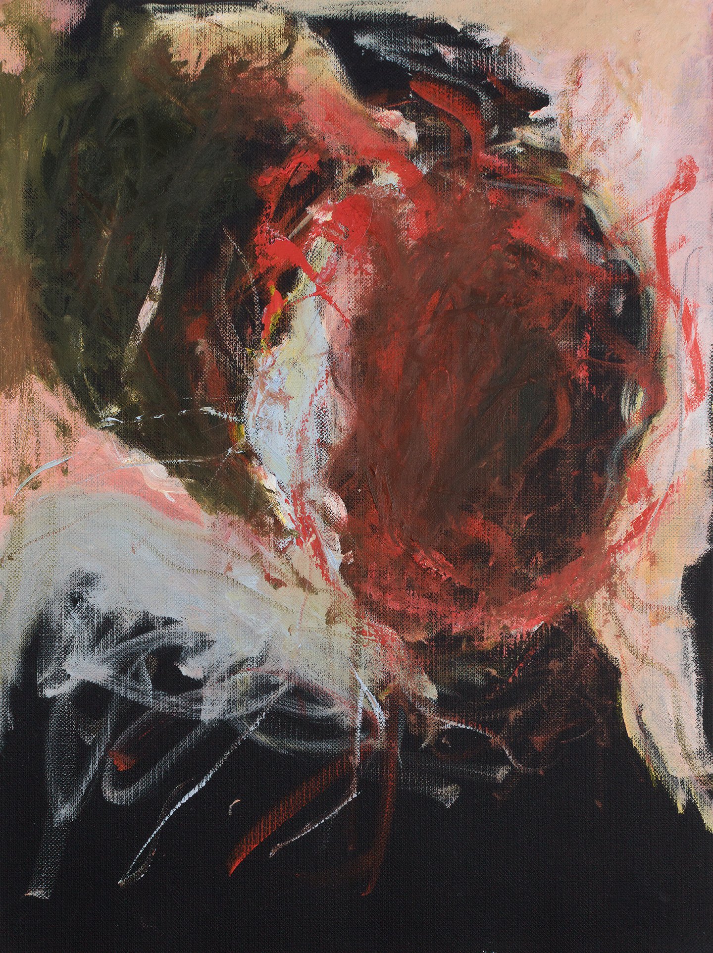 'it pains me' Oil on Paper 9 x 12"