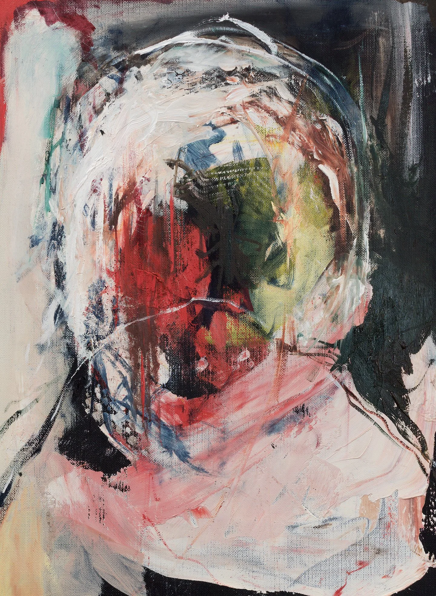 'friend' Oil on Paper 9 x 12"