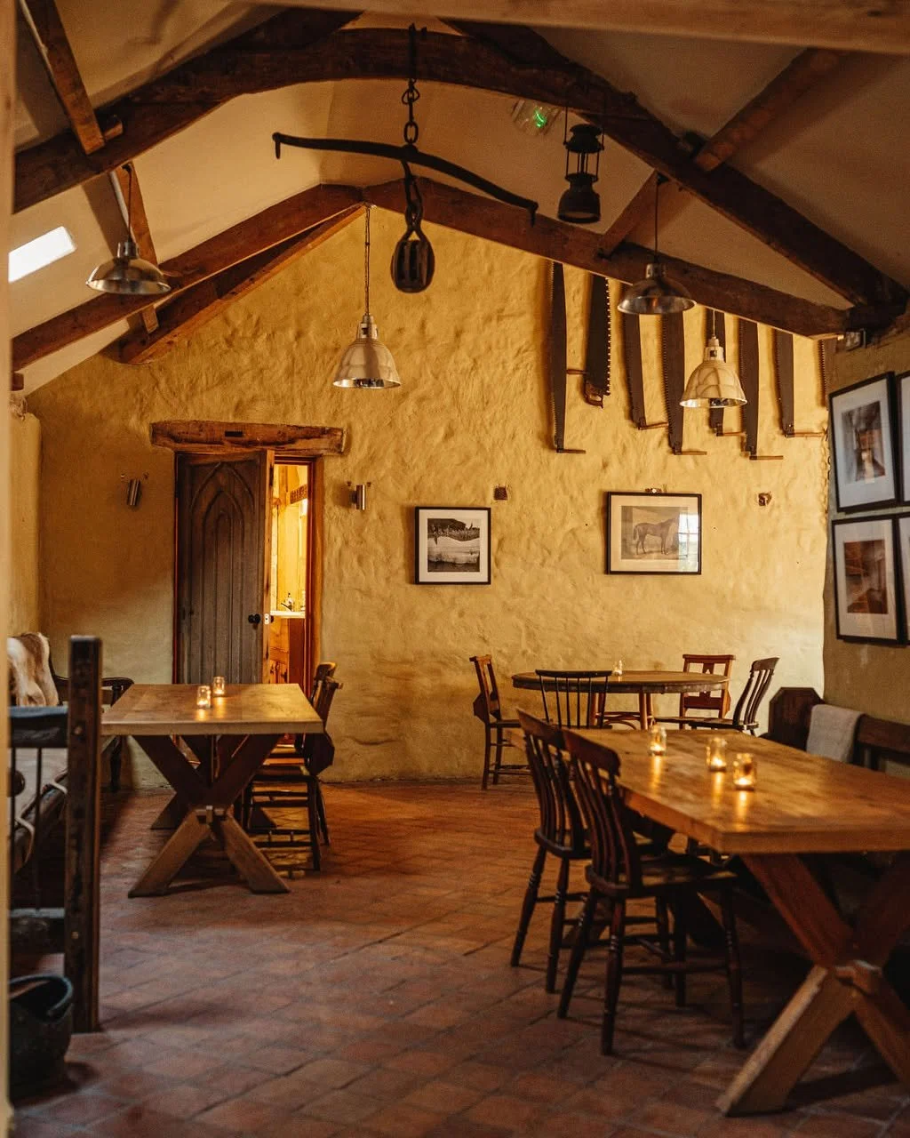 Did you know that at Kate L'Estrange, we don't just work on residential spaces with private clients? 

We also love working with local businesses on event spaces, restaurants and commercial units. This project at Penpont was a really enjoyable one, w