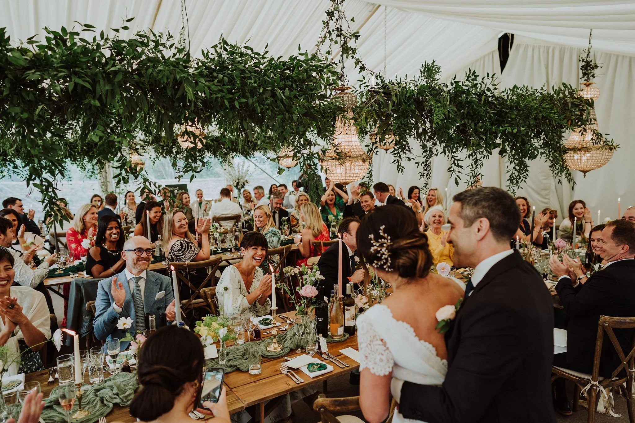 Hamswell House marquee