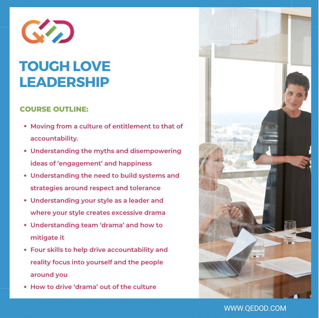 Tough Love Leadership Training Course Overview