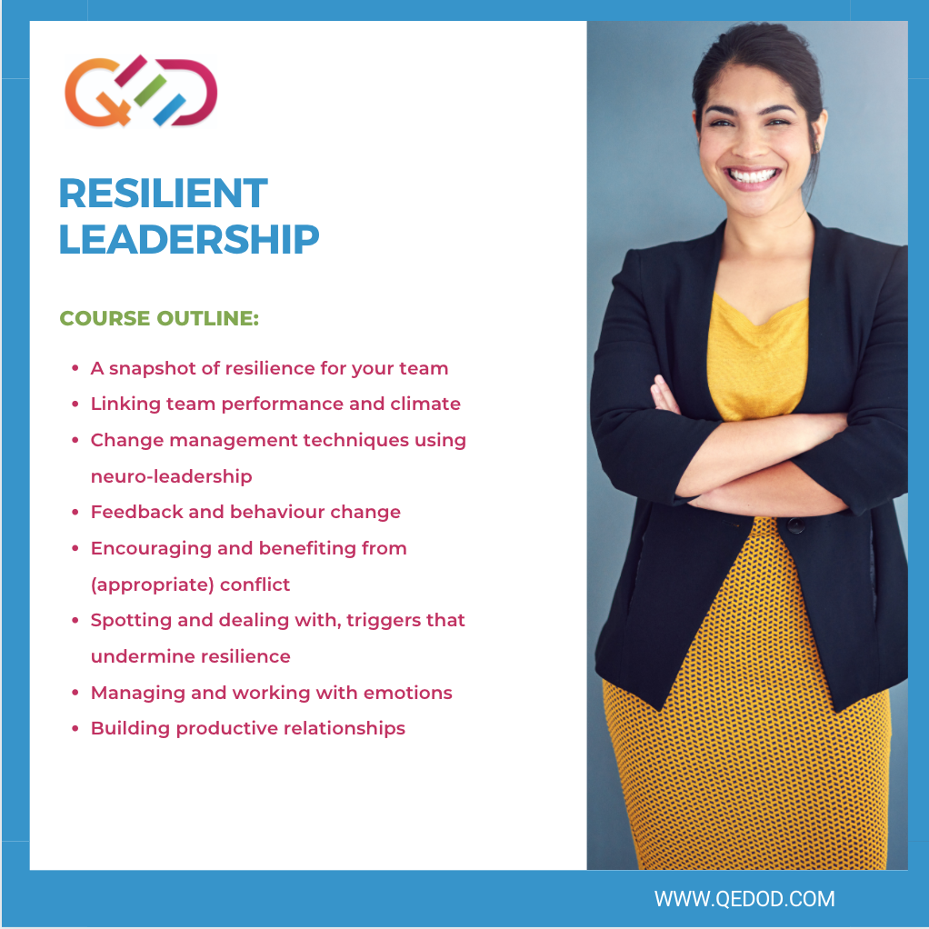 Resilient Leadership Training Course Overview