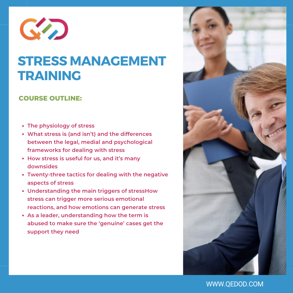 Stress Management Training Course Overview