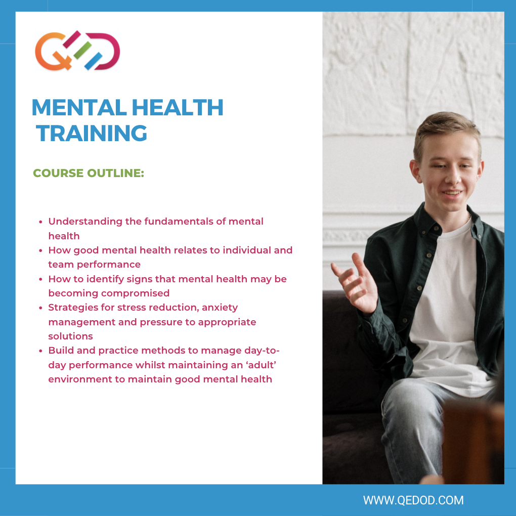 Mental Health Training Course Overview