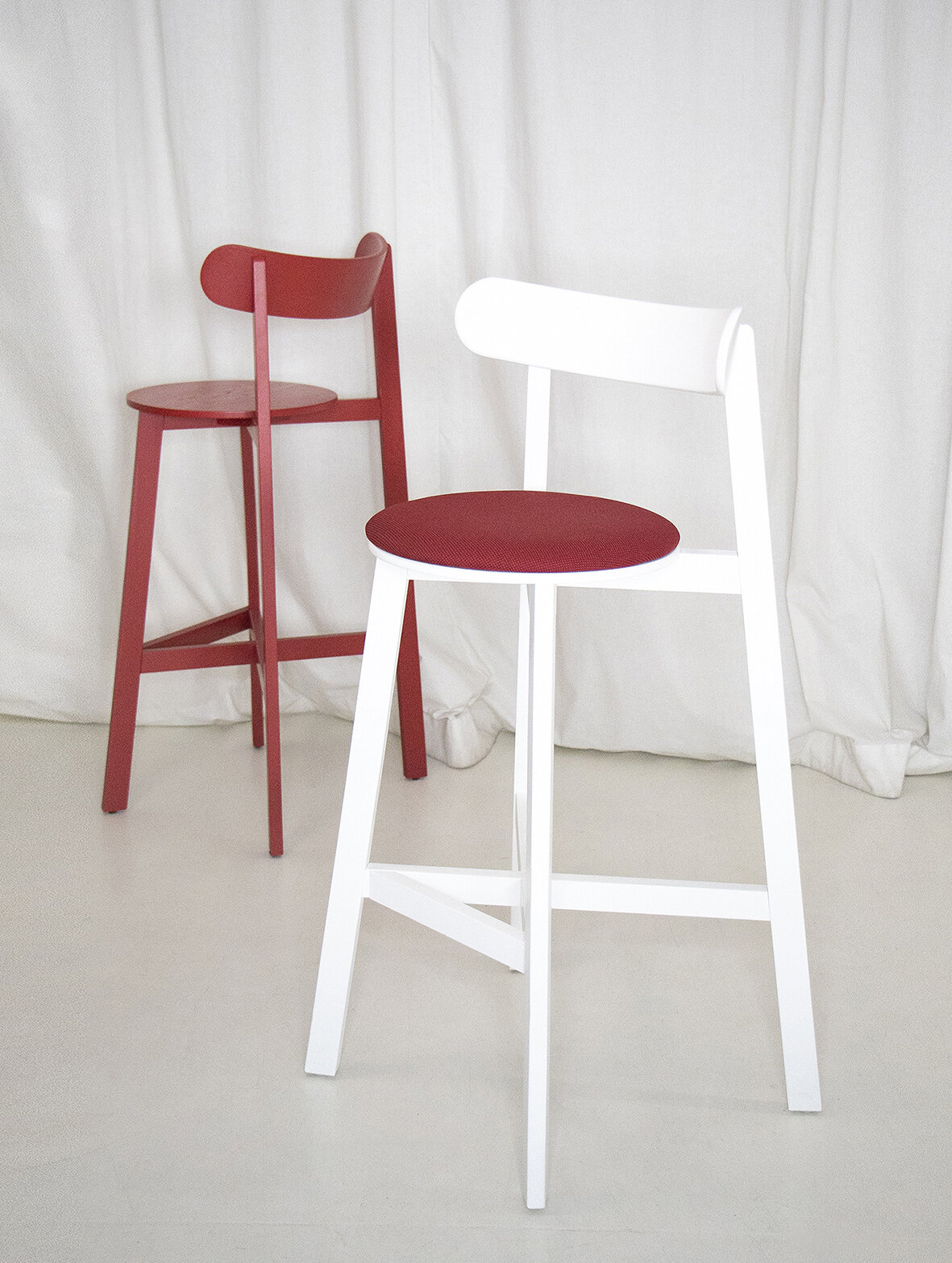 Roda Bar Stool - Branca Lisboa
