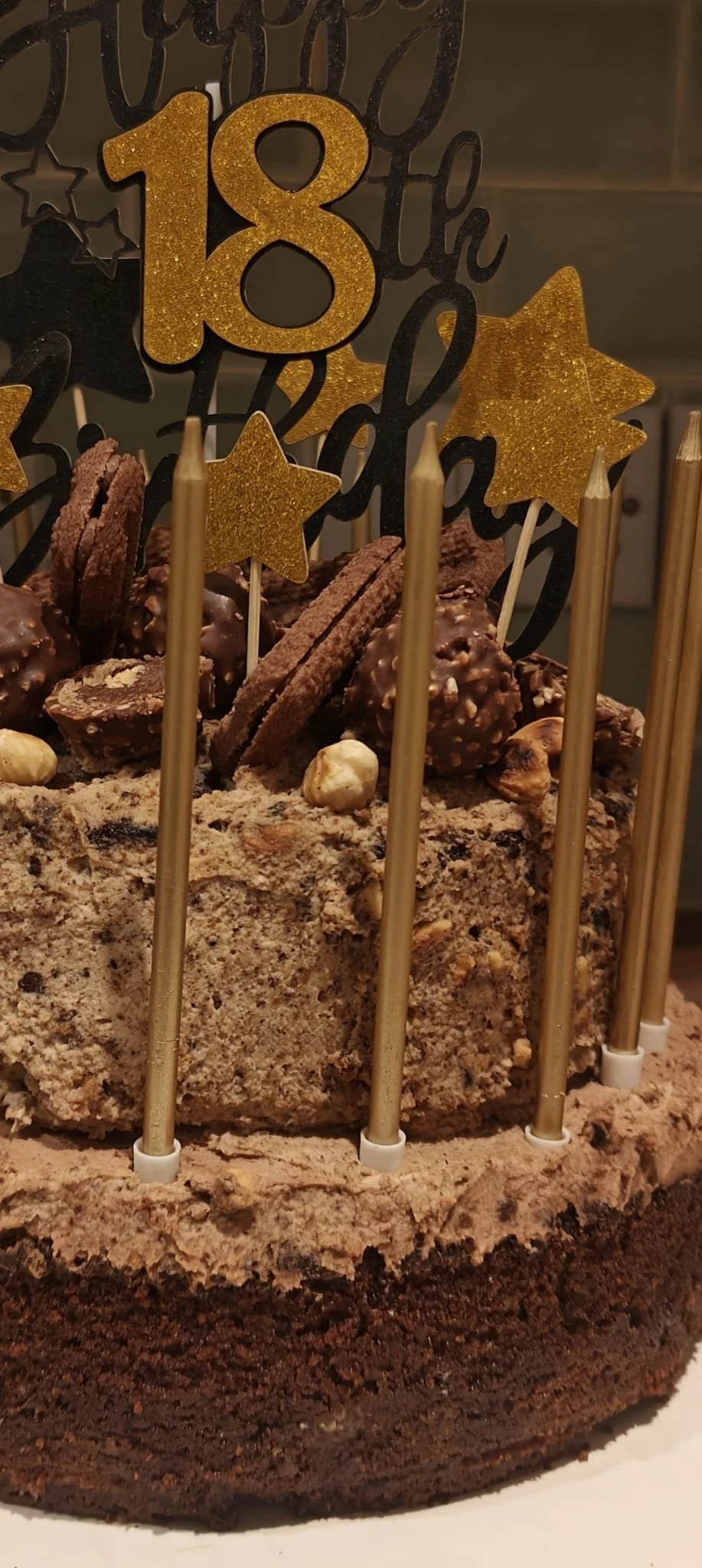 Ferrero Birthday Cake