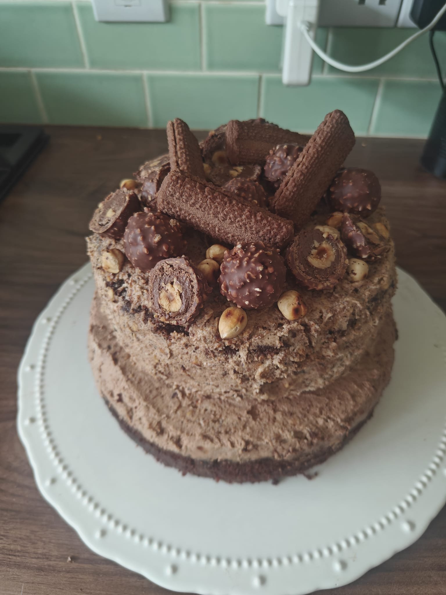 Ferrero Birthday Cake