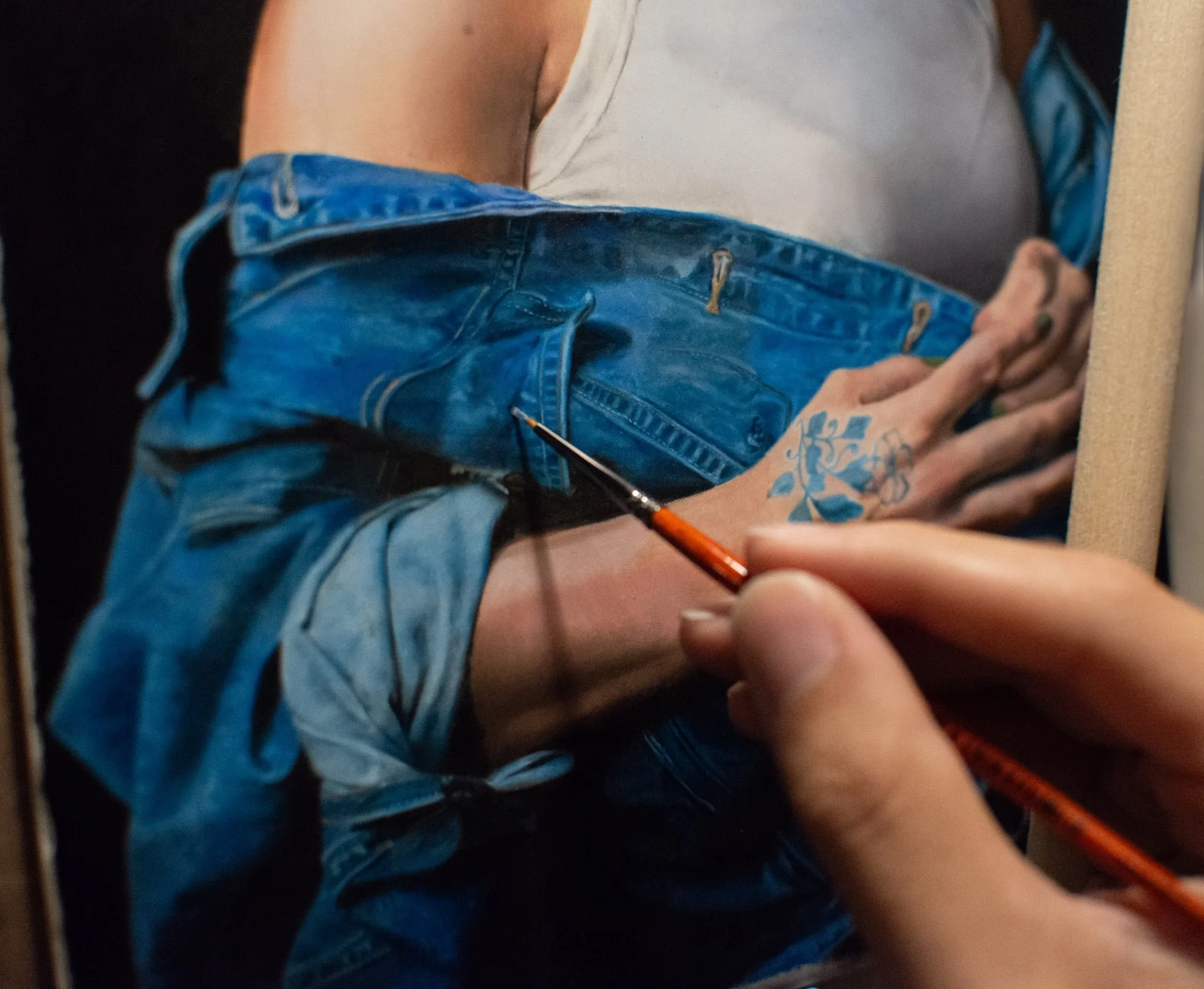 Rendering Denim: Folds, Stitches, and the Long Road Through a Jacket