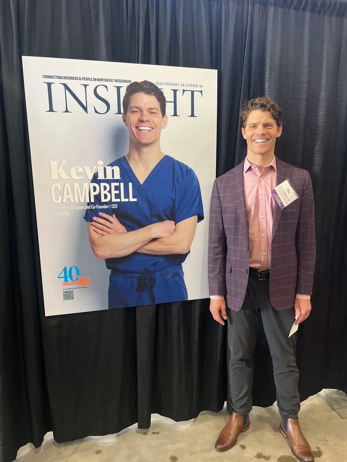 Dr. Kevin Campbell Earns “40 Under 40” Honor 