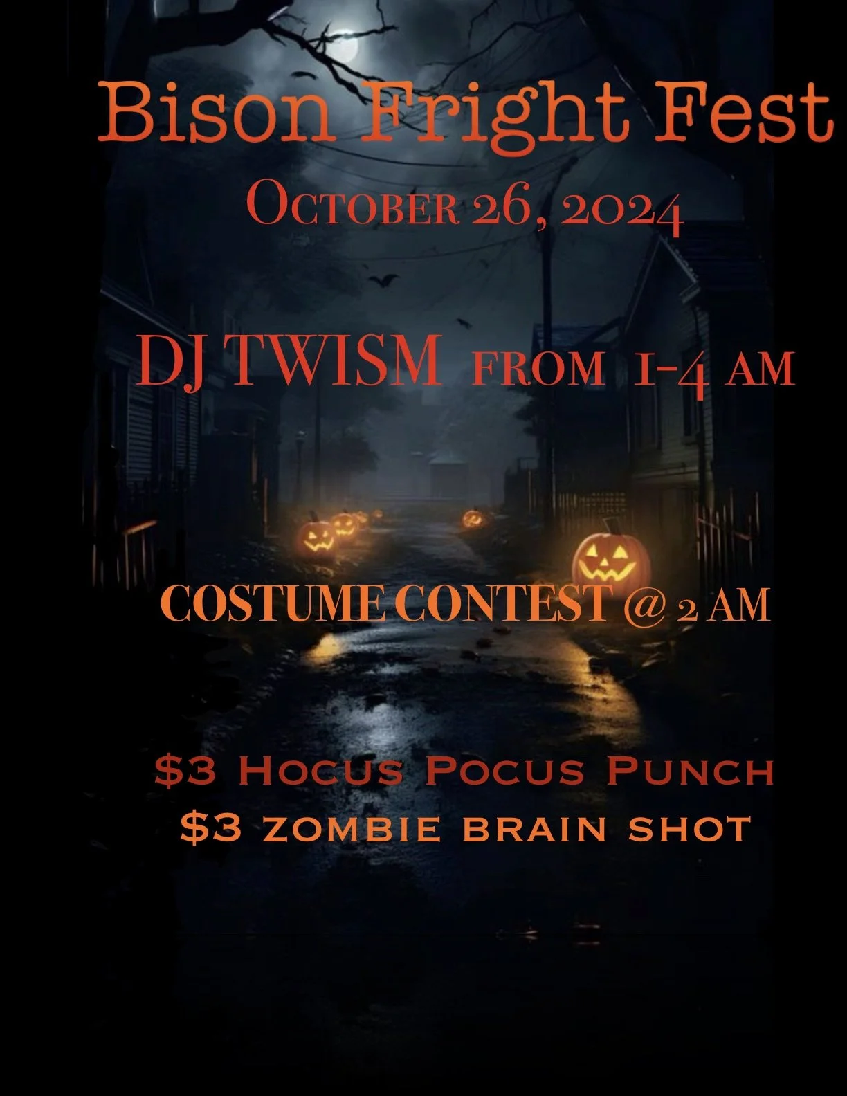The Neon Bison Fright Fest