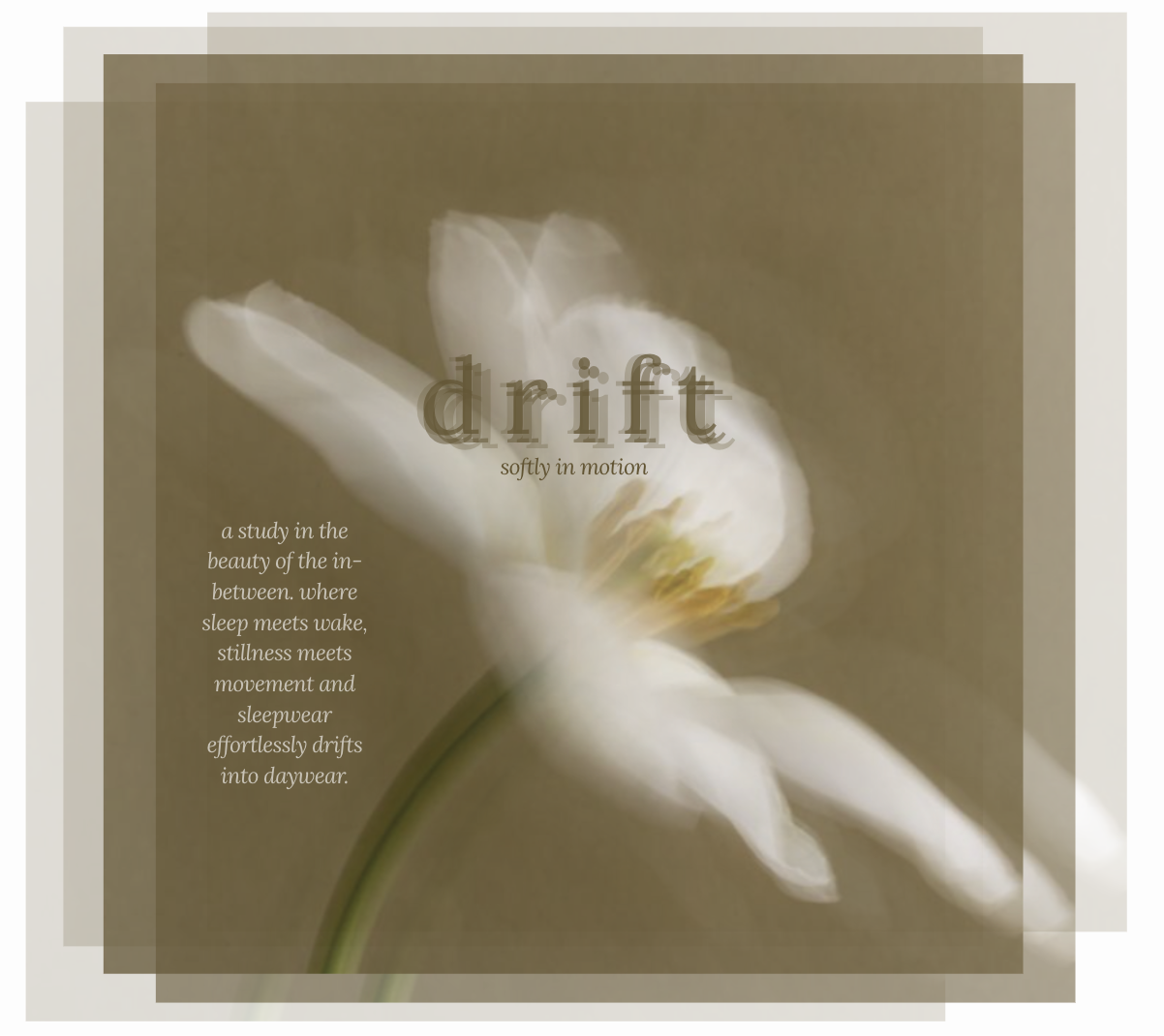 DRIFT: women's sleepwear