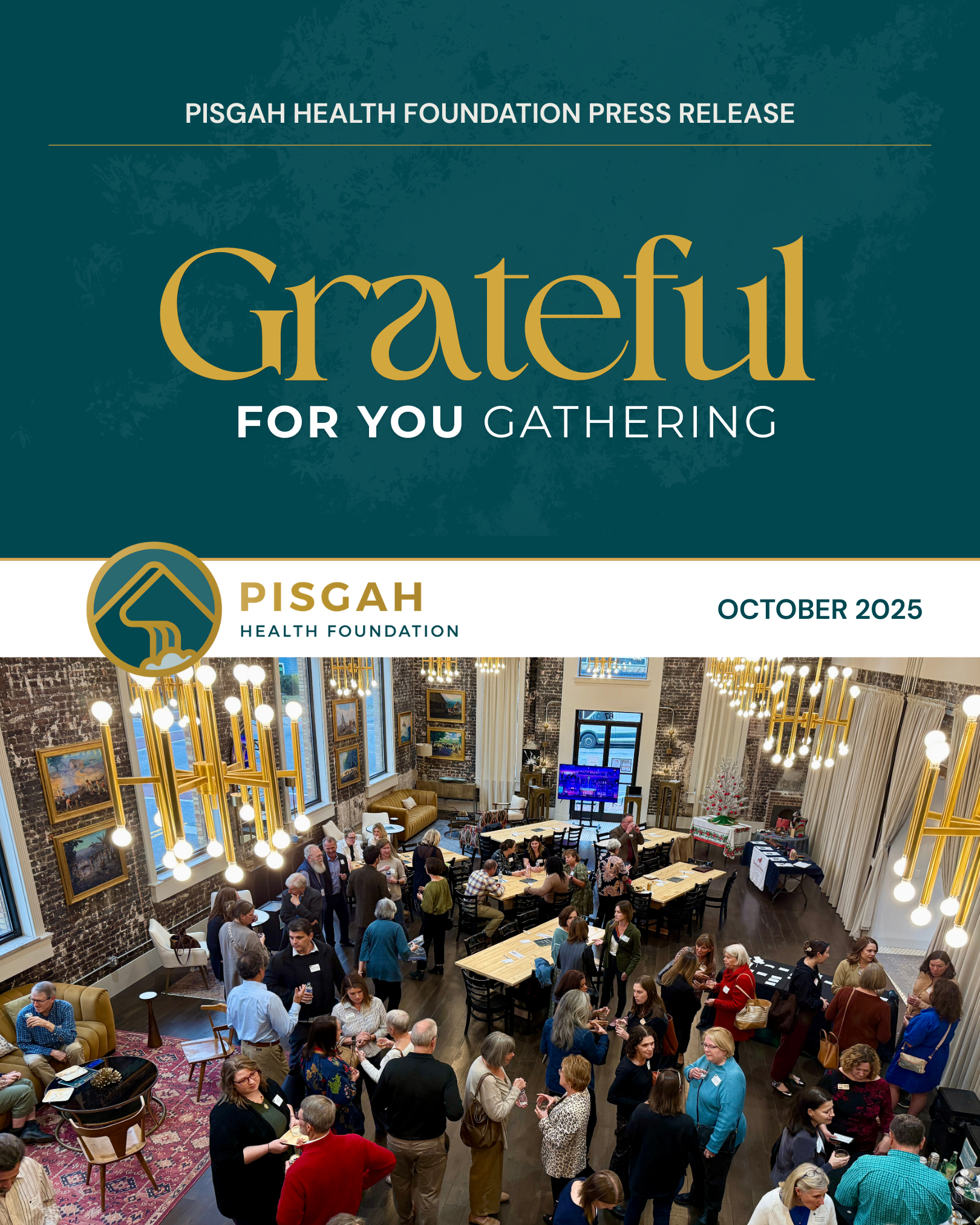 Pisgah Health Foundation to Host “Grateful For You” Gathering to Celebrate Local Nonprofits