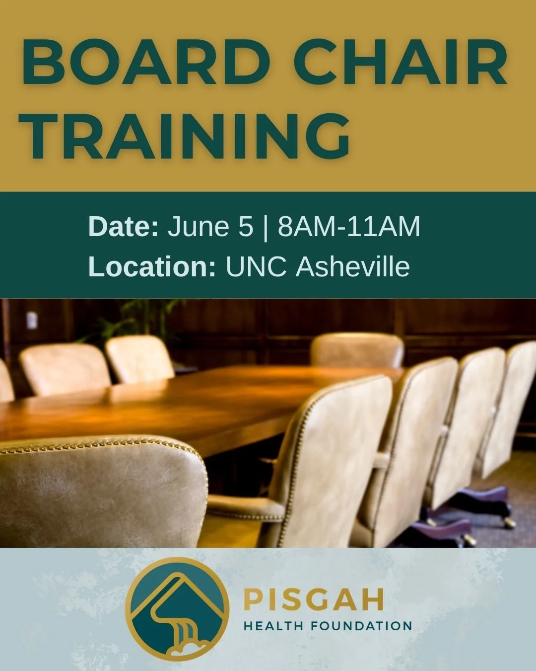 BOARD CHAIR TRAINING