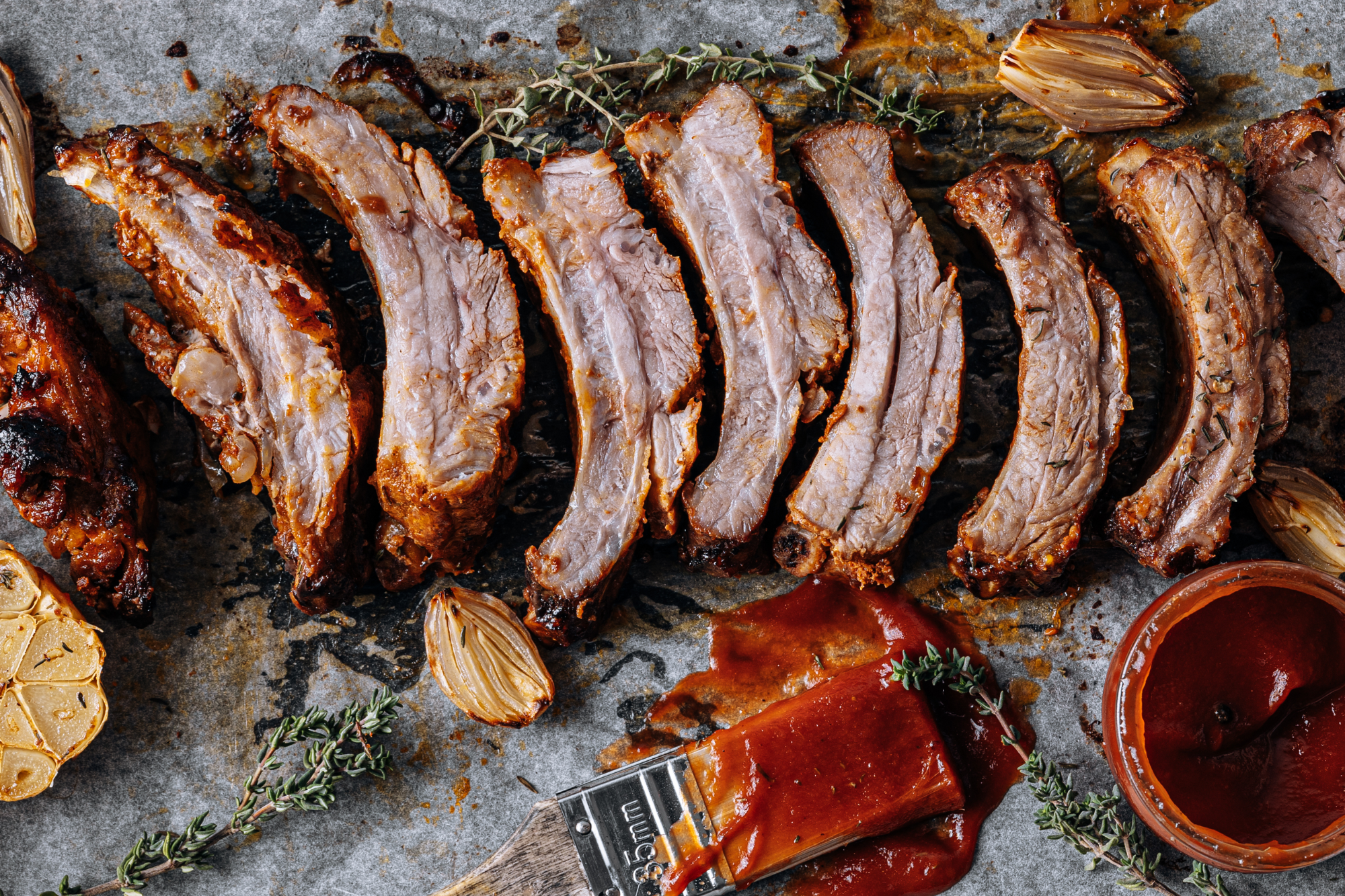 Barbecue Ribs for Father's Day