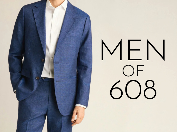 Men of 608 Blue Blazer Dinner