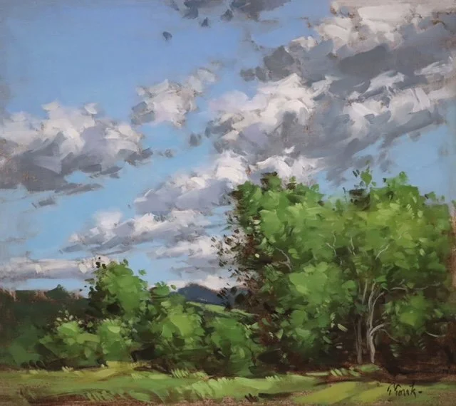 "Summer Breeze" by Thomas Torak, 16" x 18", Oil on Linen