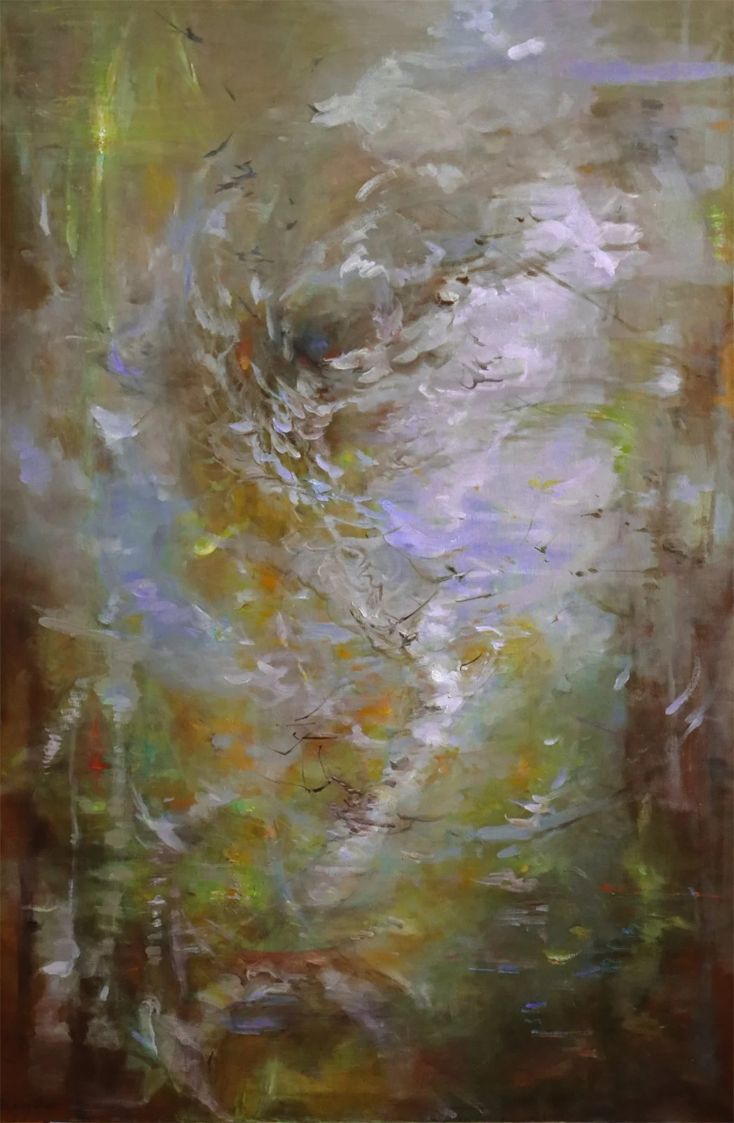 "The Elements" by Elizabeth Torak, 72” x 48”, oil on linen