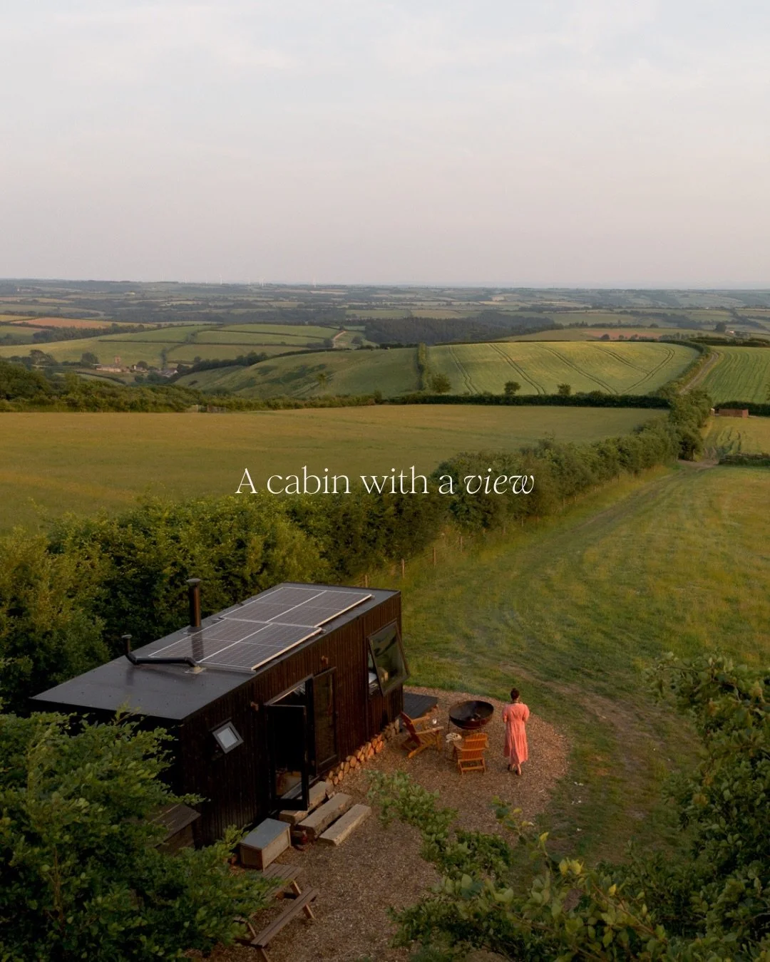 Tucked into Exmoor&rsquo;s ancient moorland, our cabins sit between England&rsquo;s highest coastline and darkest skies. 

Home to rare ponies, medieval bridges, and the kind of silence that actually lets you think. Whether you&rsquo;re walking to Du