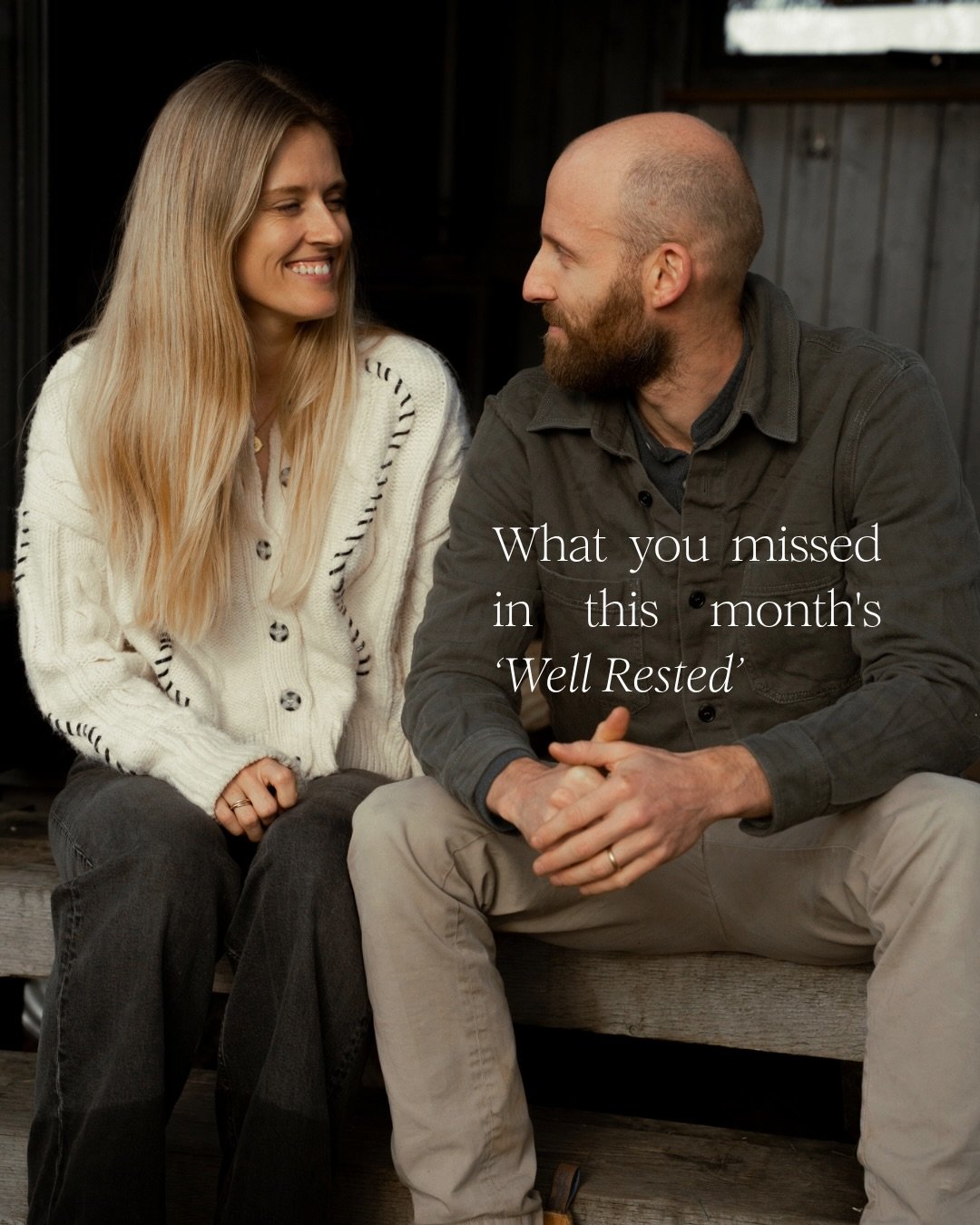 A peek inside this month&rsquo;s Well Rested, our monthly letter from the founders. 

New team, new energy, and Jimmy&rsquo;s back out exploring for the next Rest + Wild location. 

If you want to hear what&rsquo;s happening before it lands anywhere 