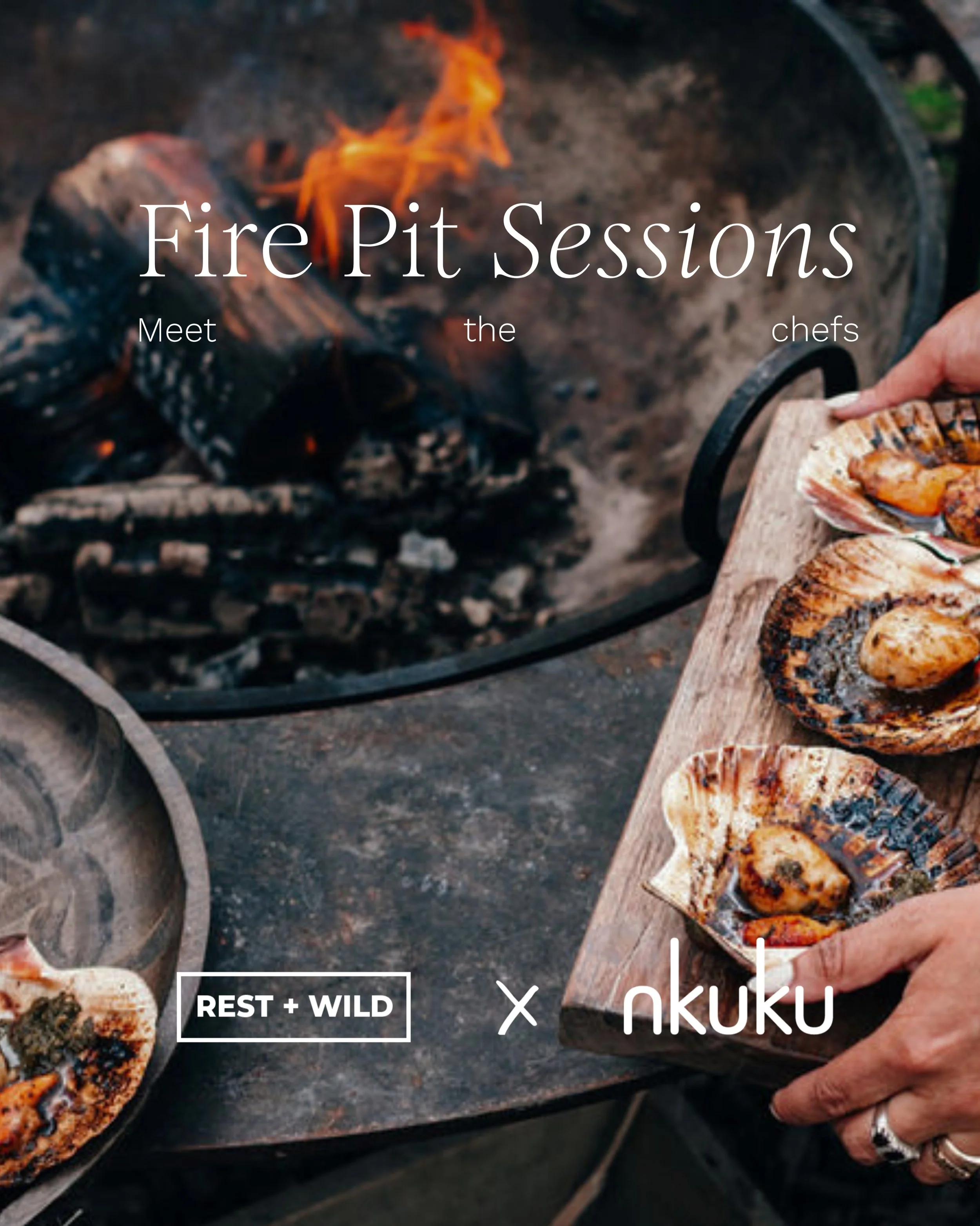 The fire pit is the heart of a stay with us, and the inspiration behind everything we&rsquo;re sharing this week.

We spent a day at the cabins on Exmoor National Park with three chefs we love and admire, Ana Ortiz, Nicholas Balfe and Ixta Belfrage, 