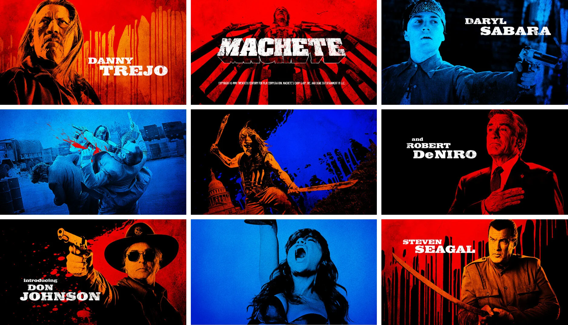 Machete Main Title Sequence