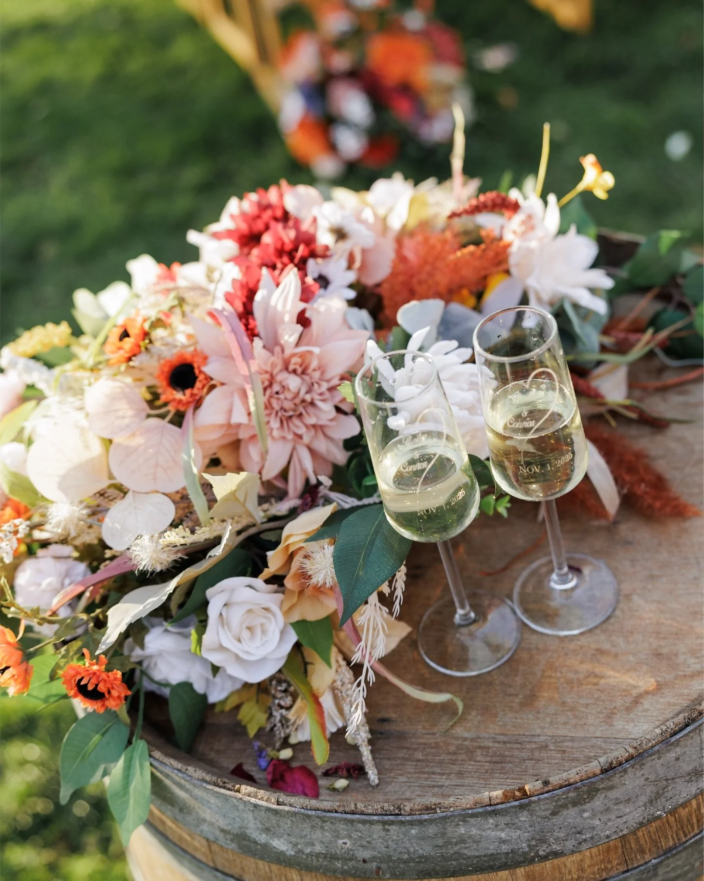 The Goforths // in color

Venue: @thevineyardathighholly 
Florist: @cosmosflowersnc 
MUA &amp; Hair: @ashevillebeautybar 
Photographer: @danielaconroyphotography 
2nd photographer: @jtroberts_photo 
Coordinator: @amycorbin1_ 
Cake &amp; Desserts: @se
