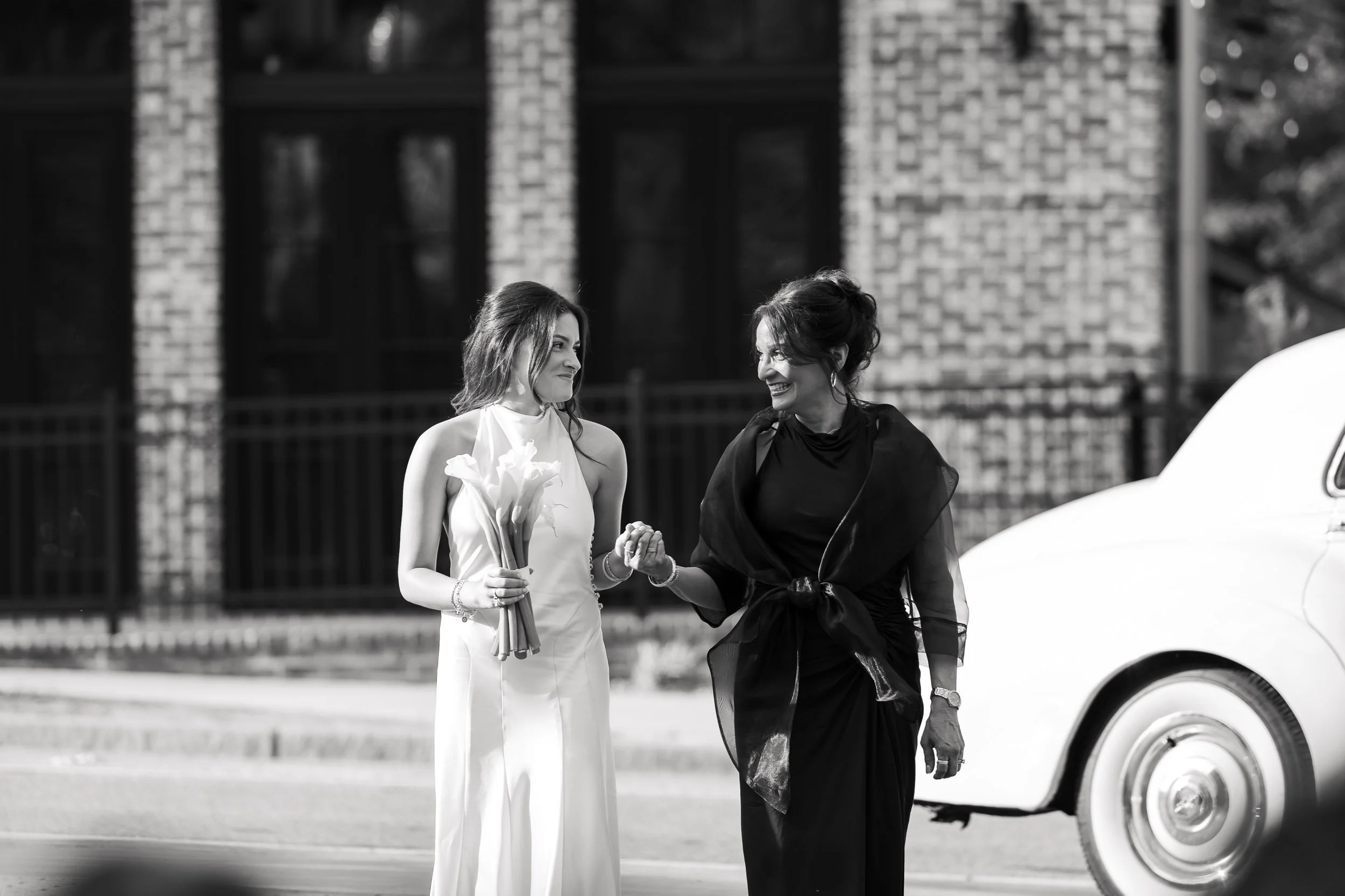 Bride Walking to Ceremony