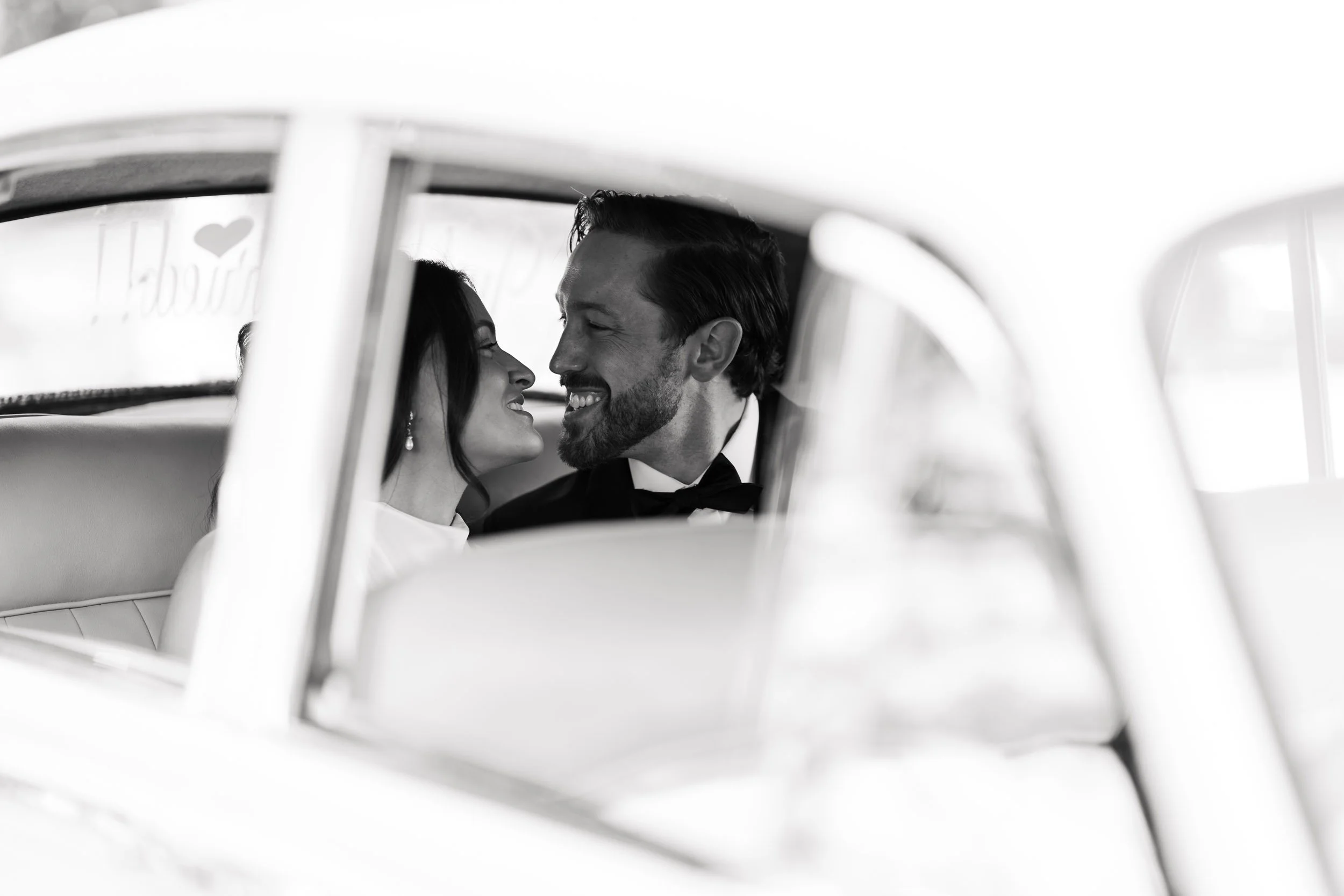 Sweet Moment in the Getaway Car