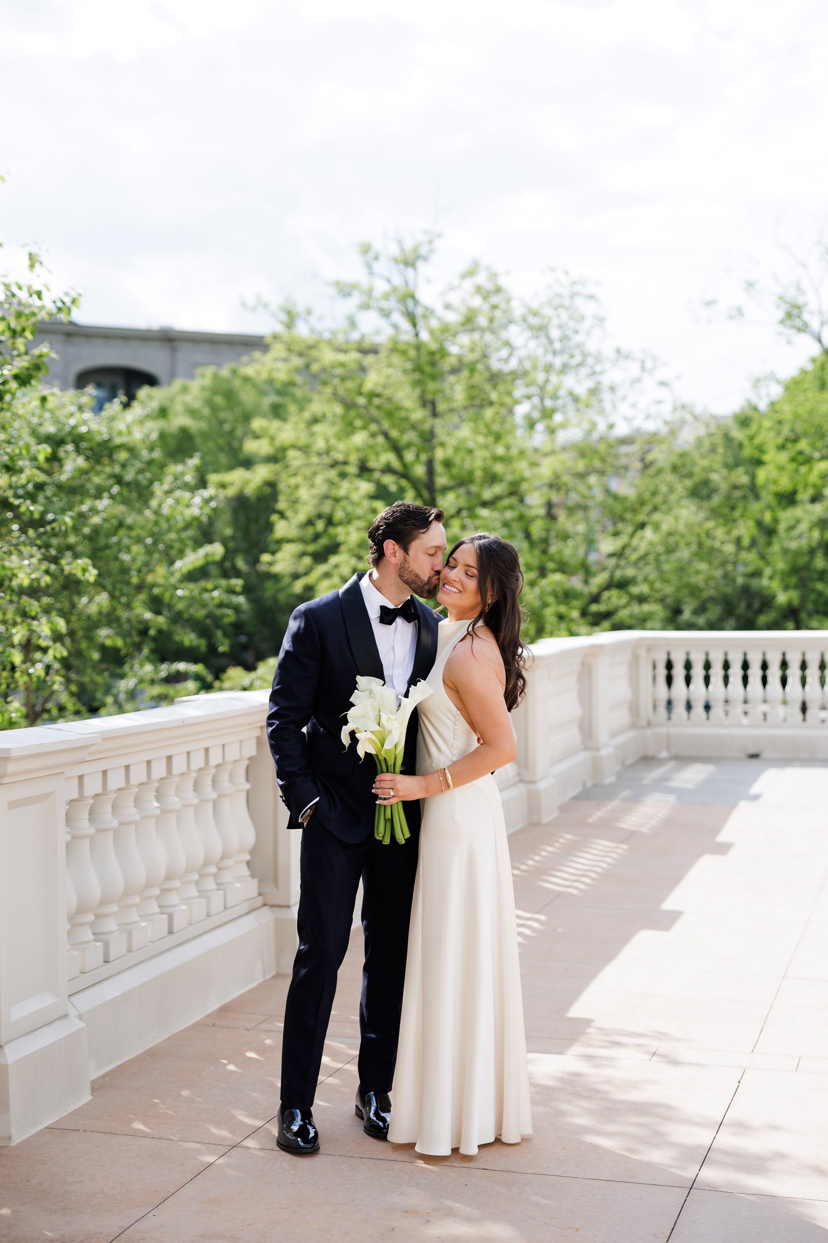 Terrace Portrait | Milton, Georgia Wedding