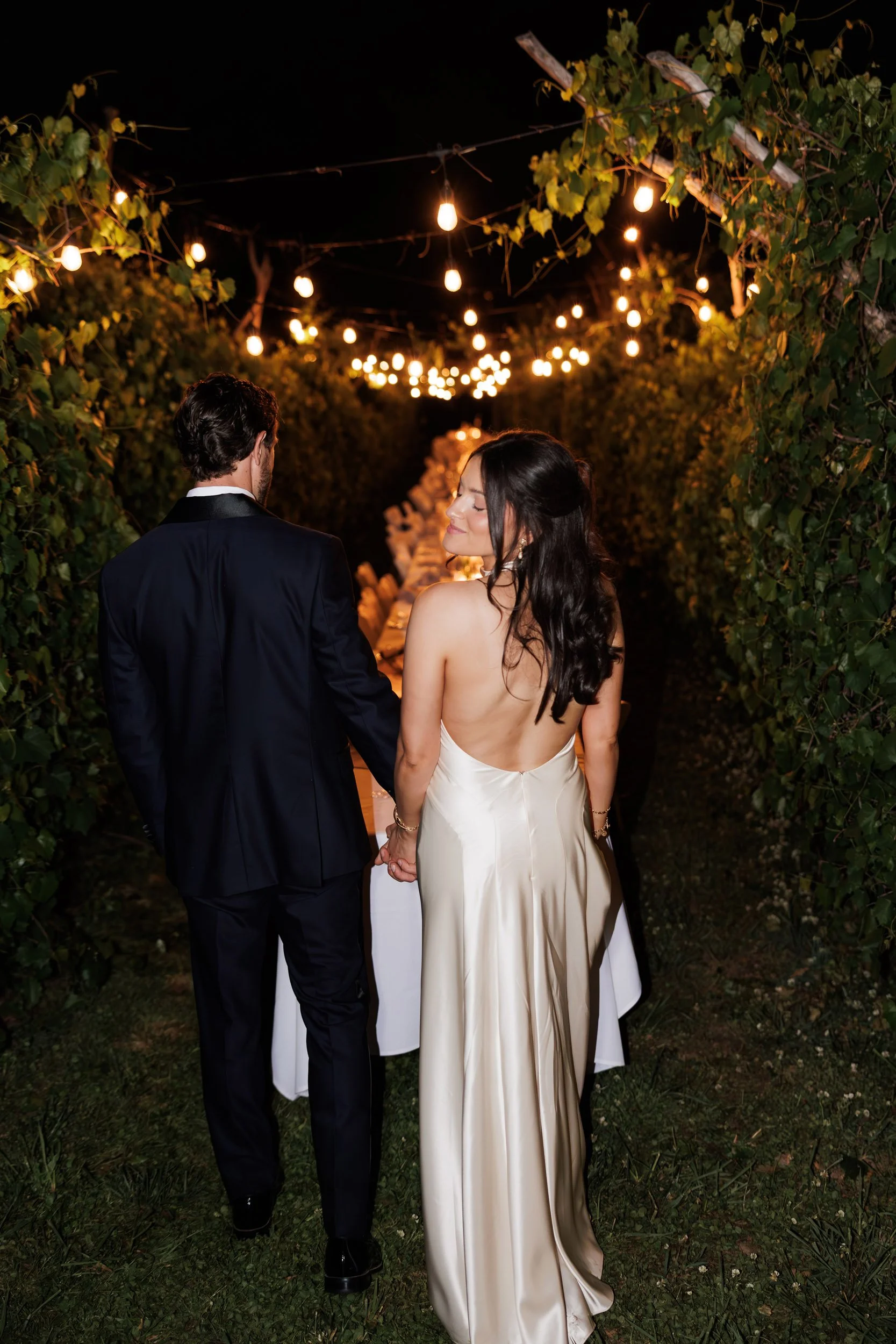Bride &amp; Groom End of Wedding Night
