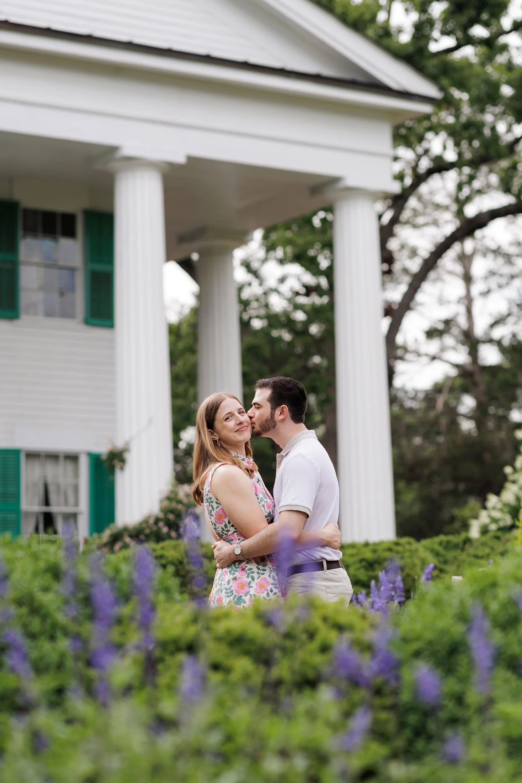 Engagement Portrait | Barrington Hall, Roswell GA