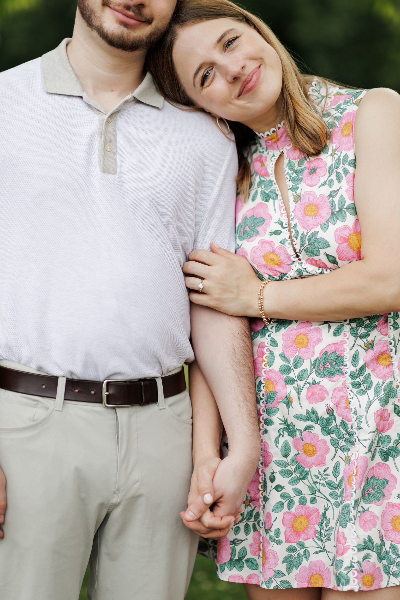 Close Embrace | Roswell, GA Engagement