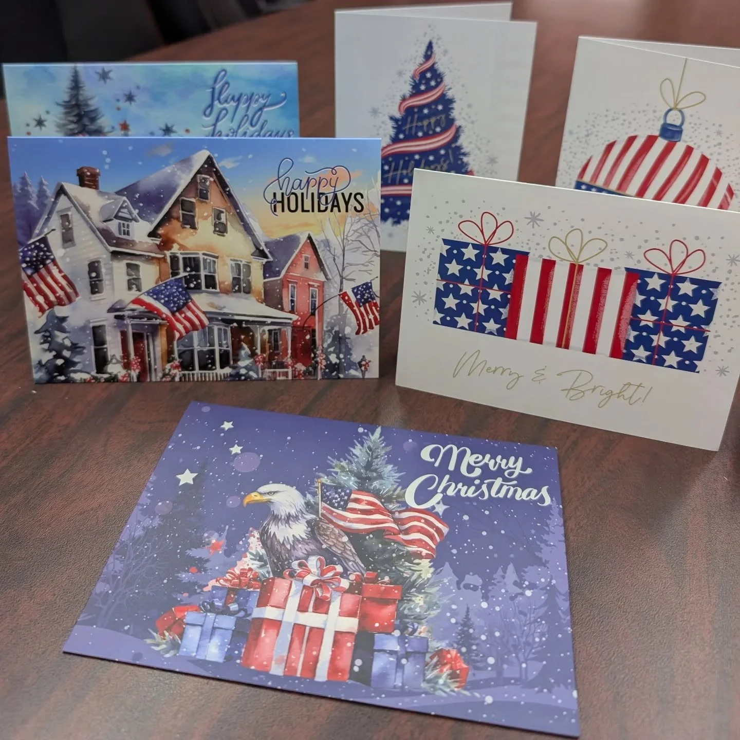 We joined with the staff at @elliemillsagency this Christmas to send nearly 100 cards to active military serving overseas during the holidays. We are so grateful for all they do!! 

May the Lord bless you and keep and give you peace!
