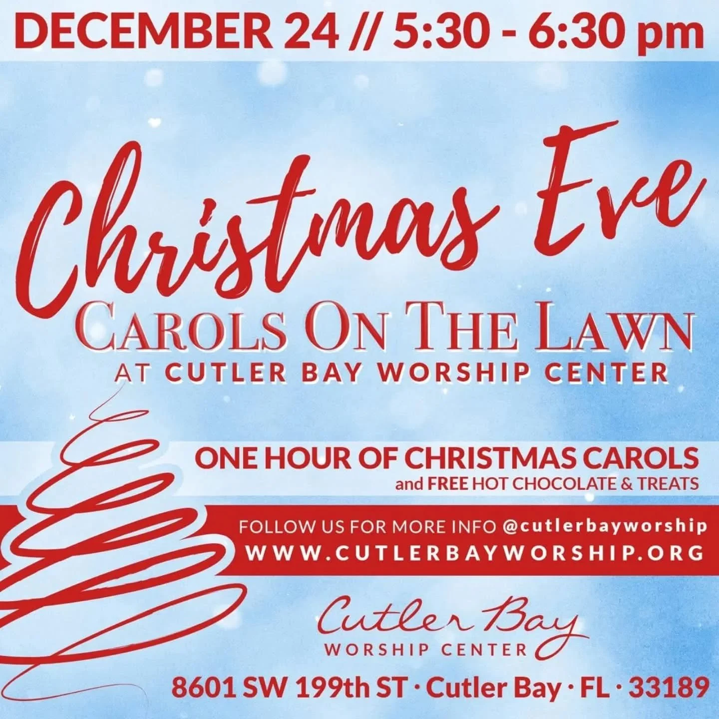 Join us on the front lawn during the sunset with your friends and family for this special hour of Christmas Carol's ending in candlelight under the stars 🎄❤️💚🙏🏼