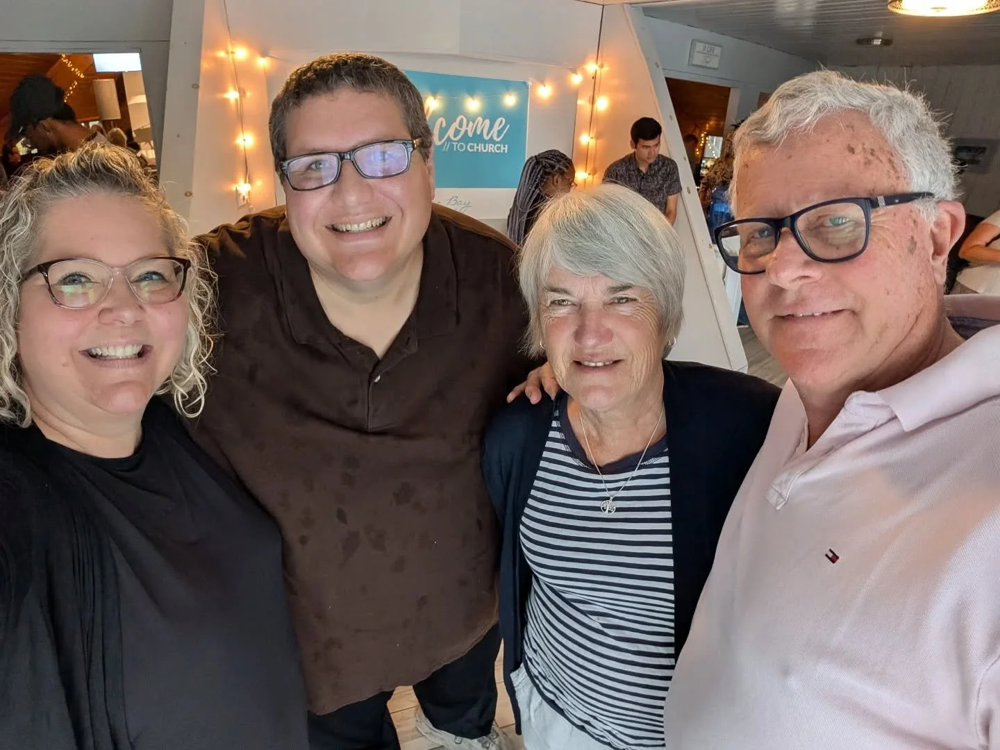 This morning was so special!!! Thank you Trevor &amp; Linda Galpin for being with us!! Trevor shared such an eye (&amp; heart) opening message on the Father Heart of God.  You can go back and watch the message on our website or on Facebook or YouTube