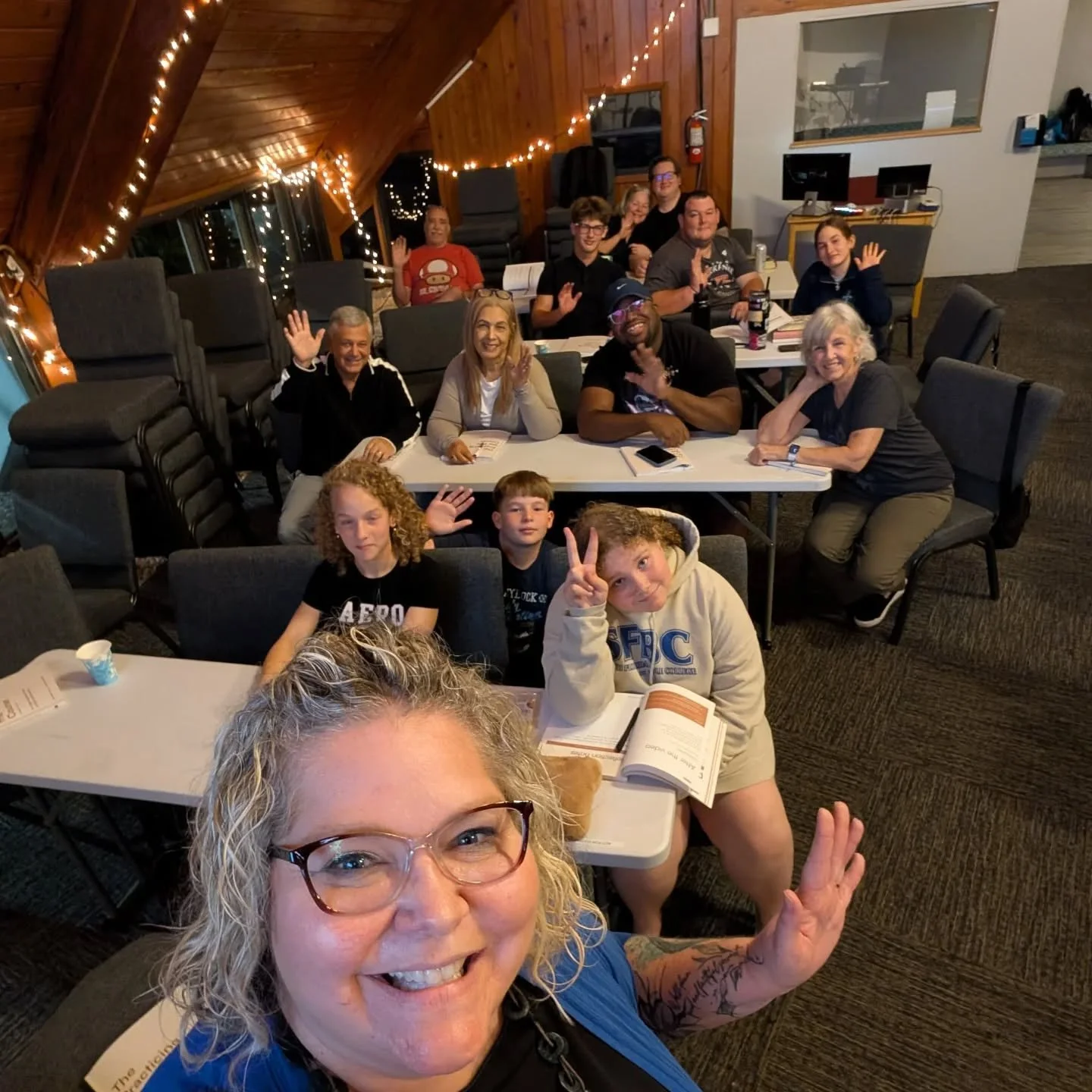 Last night's Wednesday Mid-Week Gathering was so good!! These pics are our Practicing the Way 101 class which there is still time to join next week as well.  This is our foundational class here at Cutler Bay Worship Center. Learning how to Be like Je