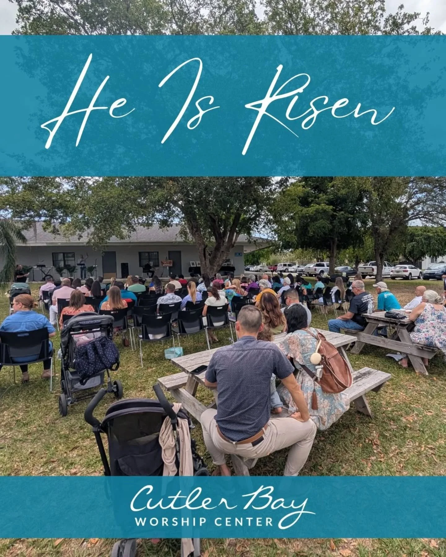 He is Risen!!!!
We celebrate this very special day today! Join us at 10:30am on the lawn, 8601 SW 199th Street