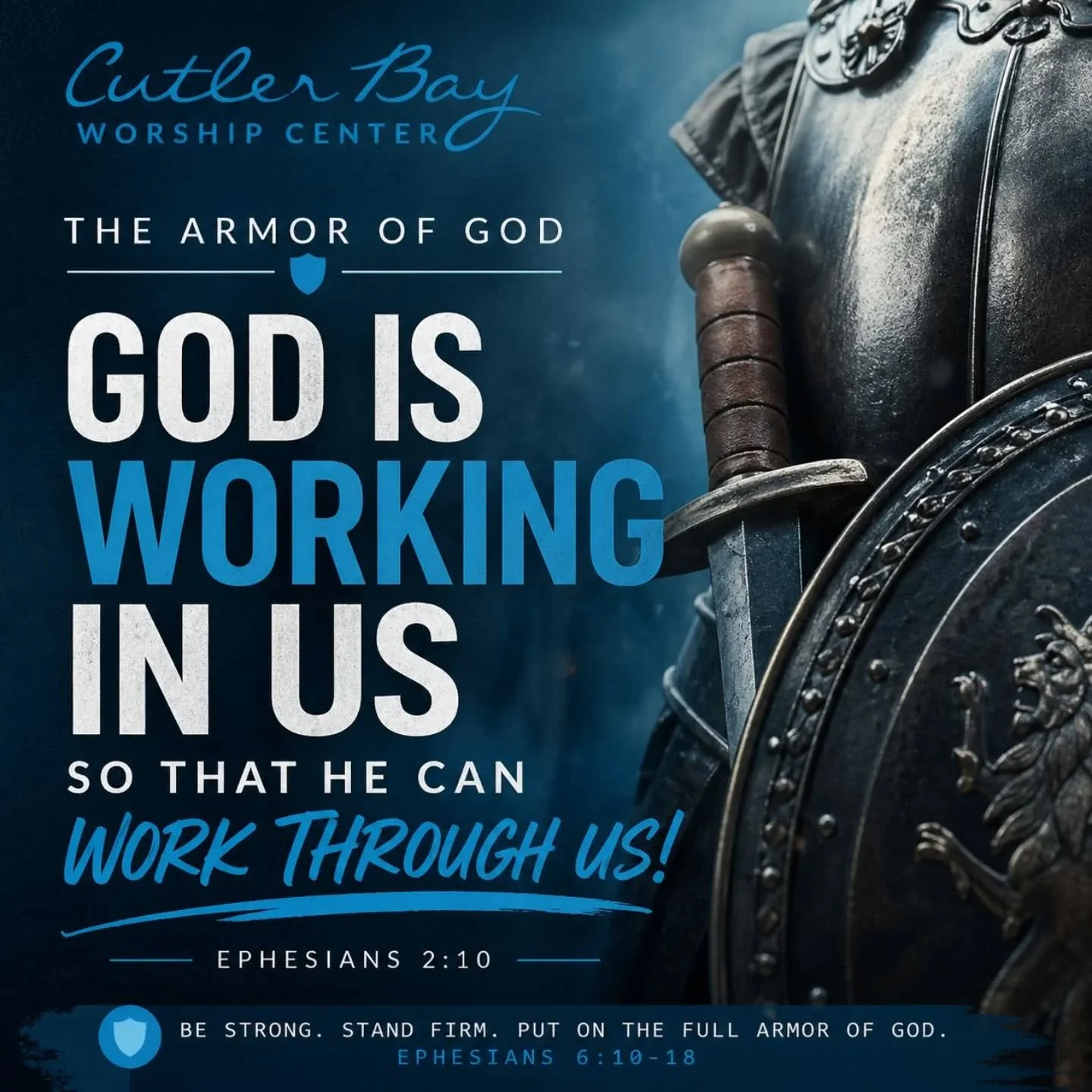 If you missed Sunday's message make sure to go back and watch it on our website or YouTube channel.  Such an incredible series we just started. 

#armorofGod #christianchurch #cutlerbay #cutlerbaychurch #cutlerbayworshipcenter